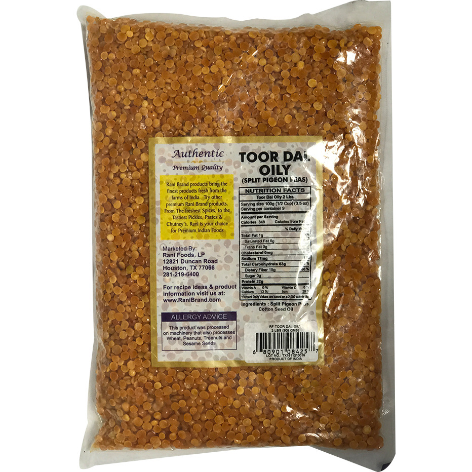 Rani Toor Dal Oily 2Lbs