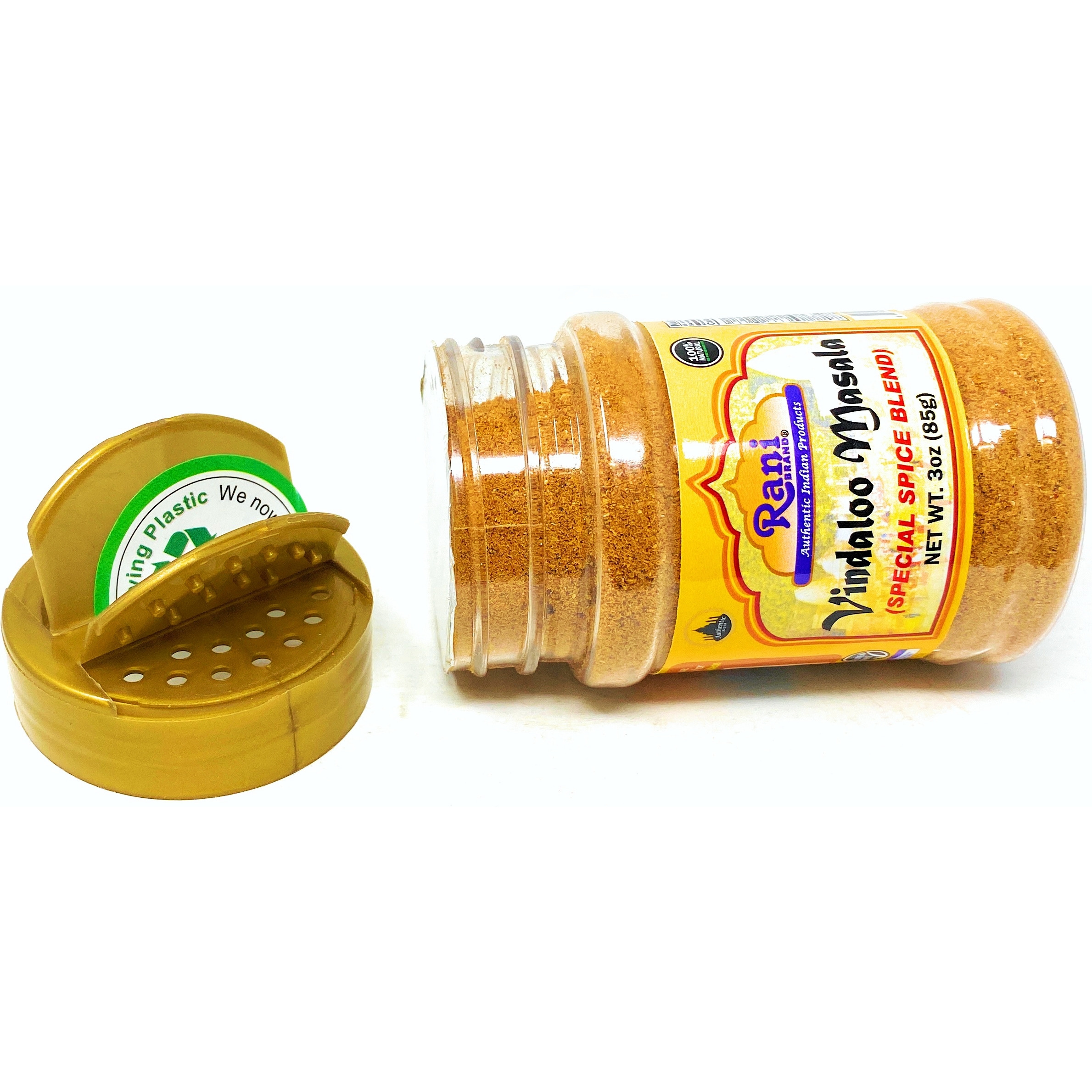 Rani Vindaloo Curry Masala Natural Indian Spice Blend 3oz (85g) ~ Salt Free | Vegan | Gluten Friendly | NON-GMO | No colors