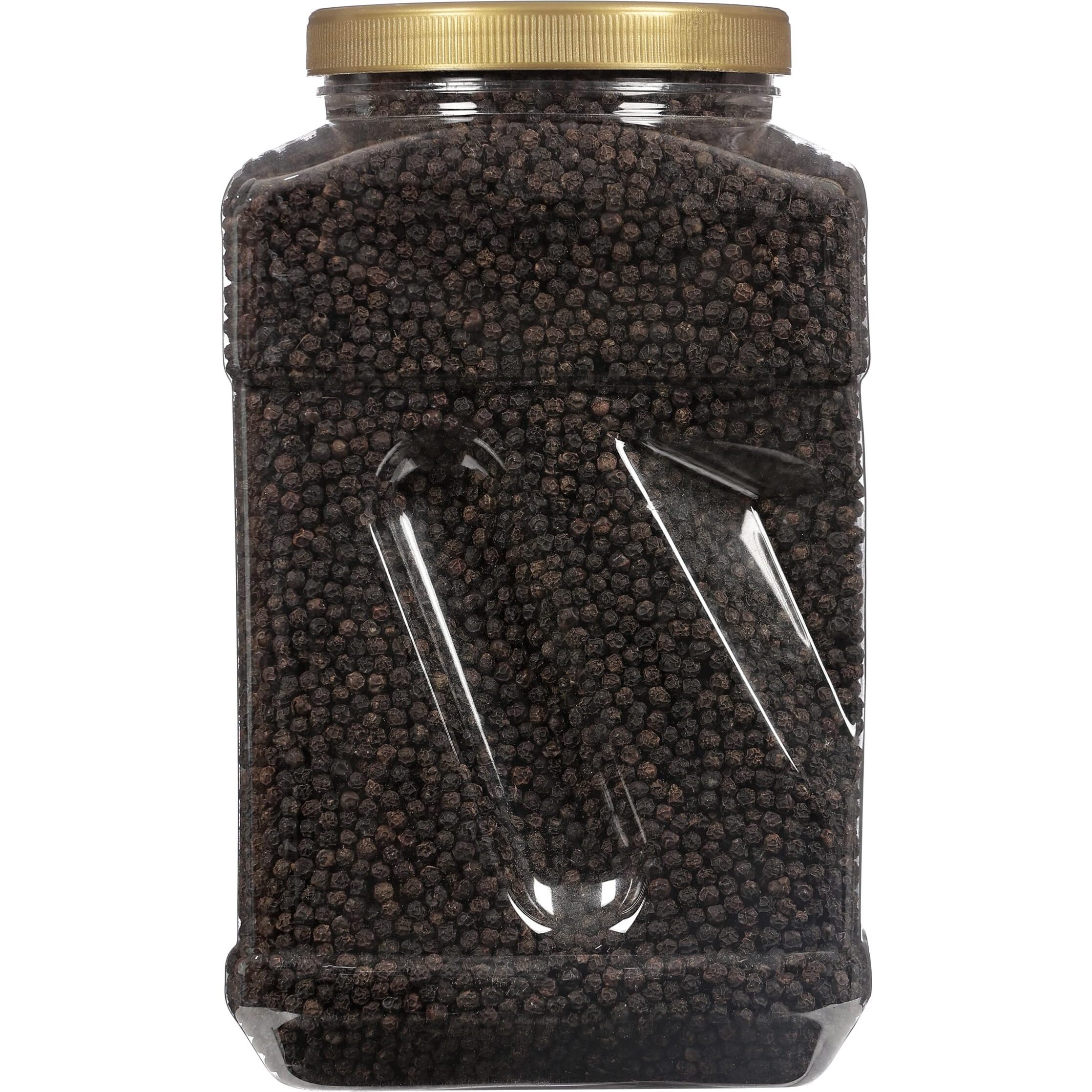 Rani Black Pepper Whole (Peppercorns), Premium MG-1 Grade 80oz (5lbs) 2.27kg Bulk PET Jar ~ All Natural, Gluten Friendly, Non-GMO, Kosher, Product of Vietnam, Perfect size for Grinders