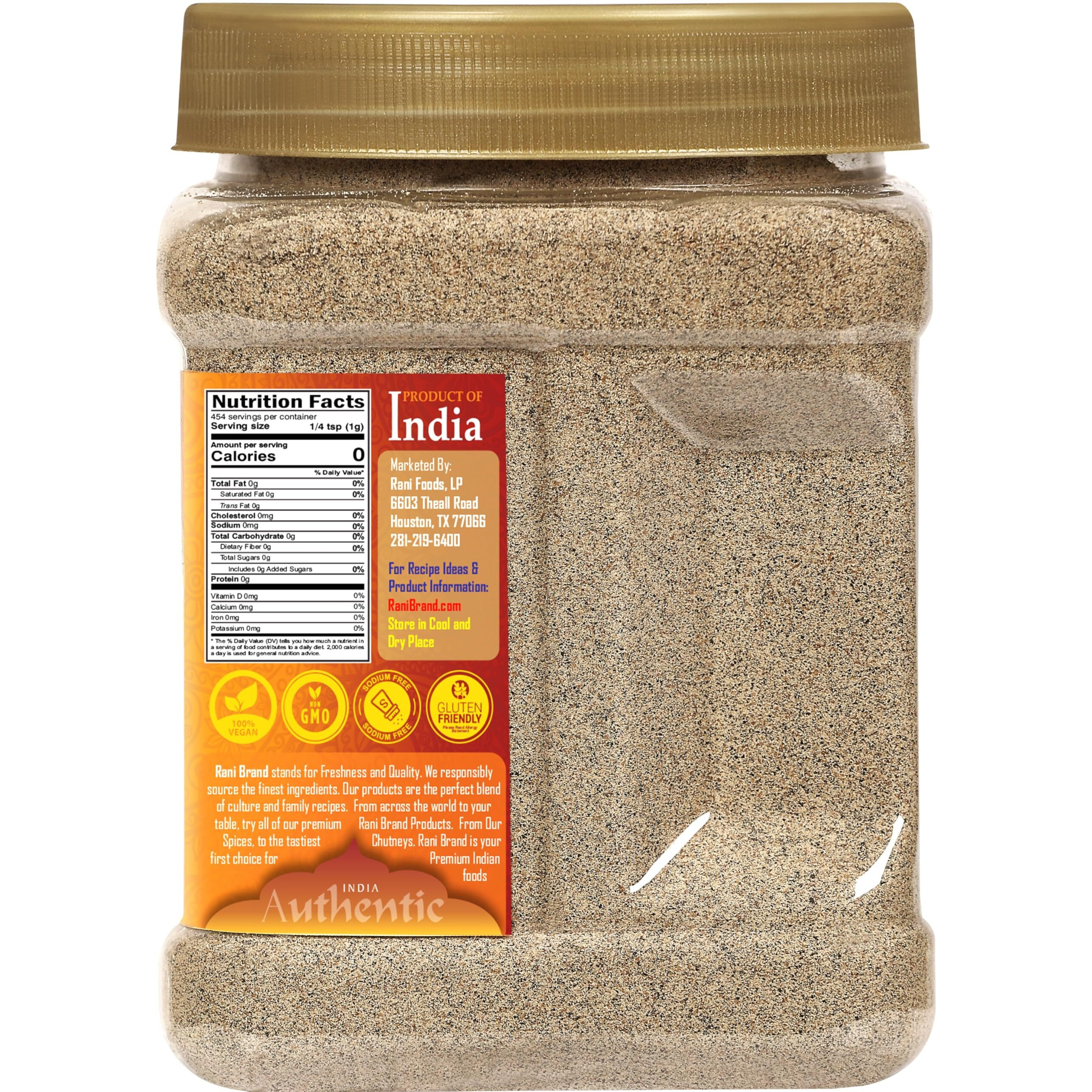 Rani Cardamom (Elachi) Ground, Powder Indian Spice 16oz (1lb) 454g PET Jar ~ All Natural, No Color Added, Gluten Friendly, Vegan, NON-GMO, Kosher, No Salt or Fillers