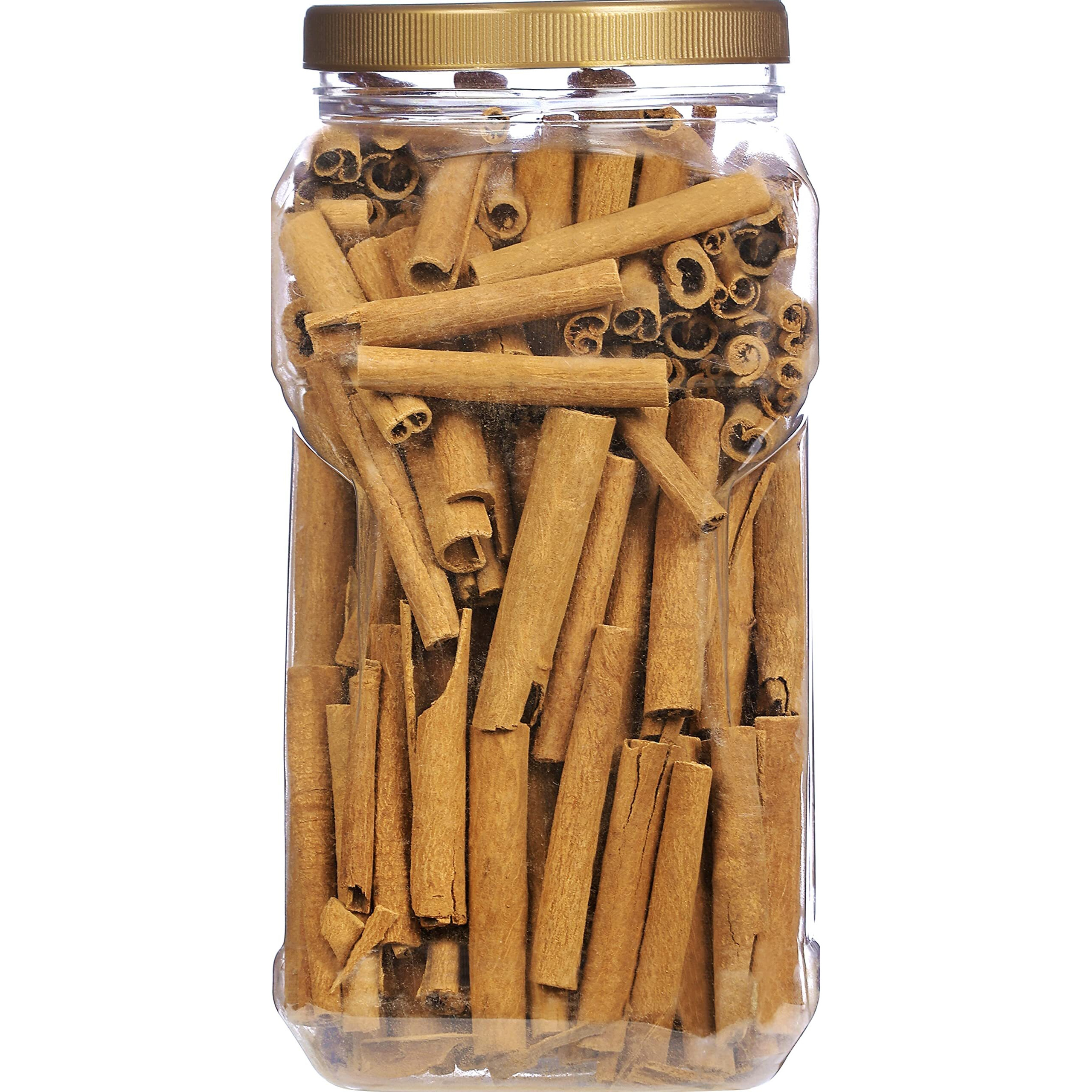 Rani Cinnamon Sticks 40oz (2.5lbs) 1.13kg Bulk PET Jar - 220-250 Sticks - Strong Aroma, Perfect for Baking, Cooking & Beverages, 3+ Inches Length - Cassia Saigon Cinnamon from Vietnam, Kosher