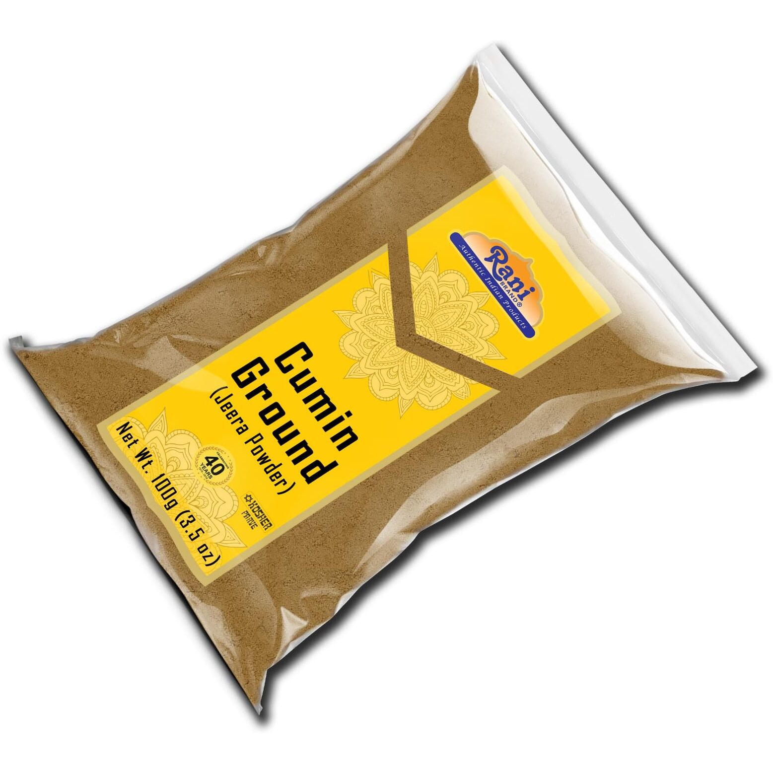 Rani Cumin (Jeera) Powder Spice 3.5oz (100g) ~ All Natural, Vegan, Gluten Friendly, NON-GMO, Kosher, Indian Origin