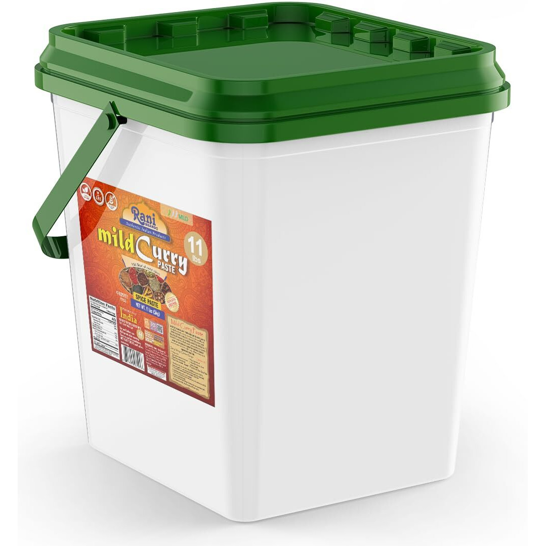 Rani Curry Paste MILD (Spice Paste) 176oz (11lbs) 5kg Bulk ~ No Colors, All Natural, NON-GMO, Kosher, Vegan, Gluten Free, Indian Origin