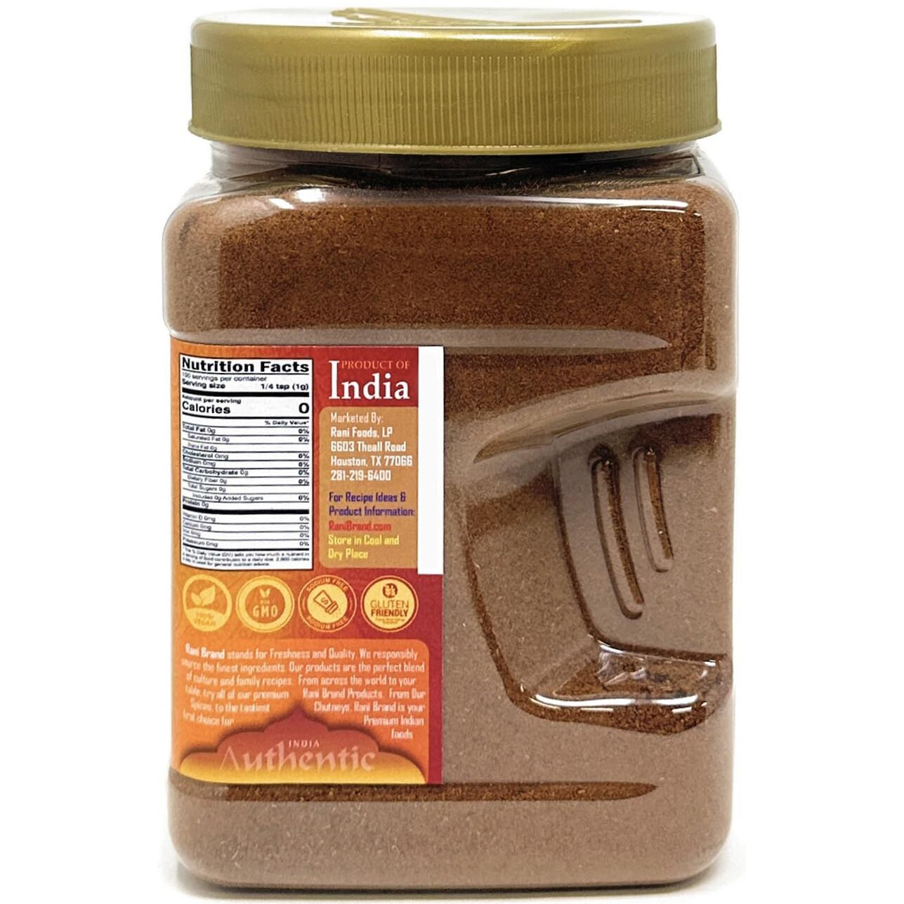Rani Star Anise Powder (Badian Khatai) Ground Spice 14oz (400g) PET Jar ~ All Natural, Gluten Friendly, NON-GMO, Kosher, Vegan, Indian Origin (Size 14oz (400g))