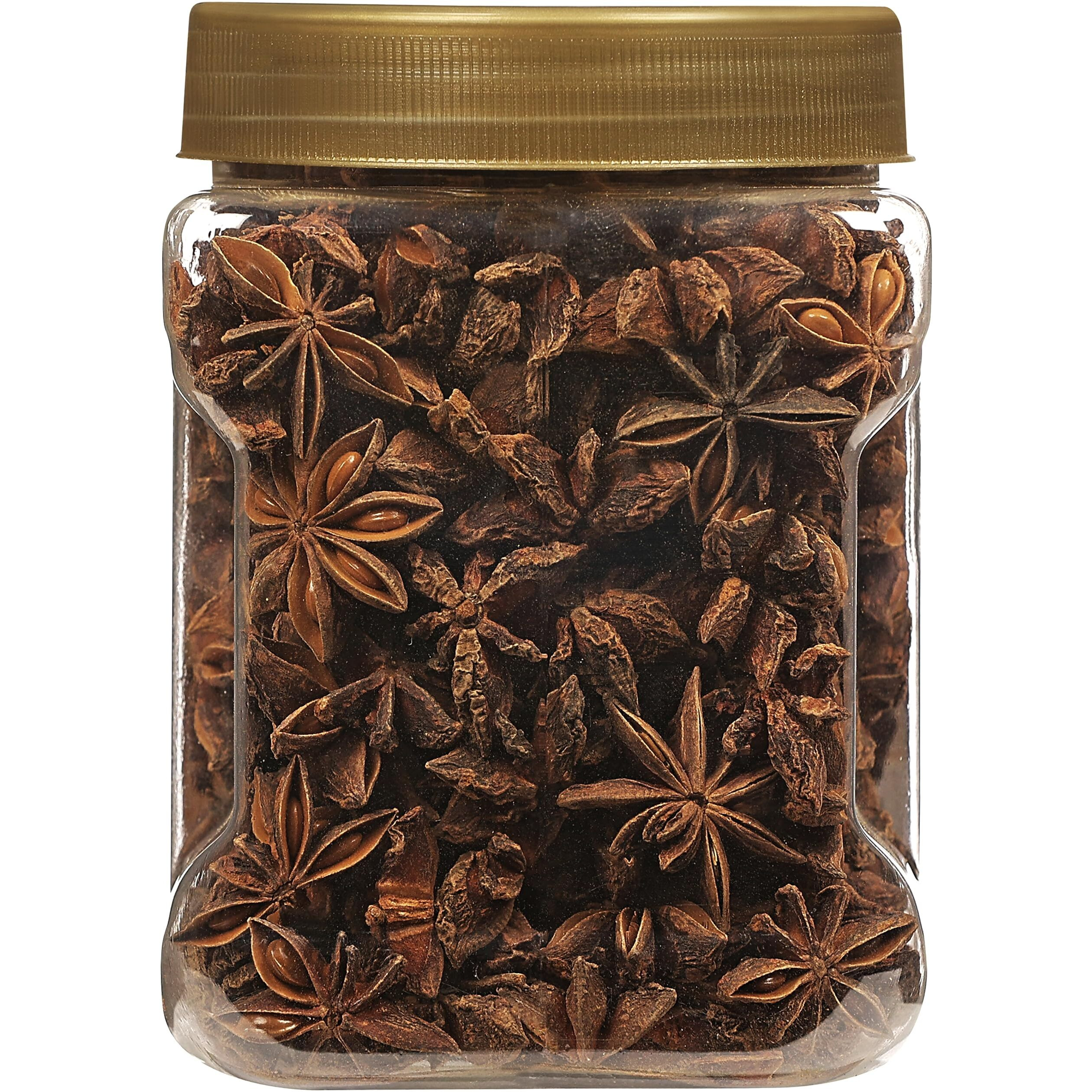 Rani Star Anise Seeds, Whole Pods (Badian Khatai) Spice 5.29oz (150g) PET Jar ~ All Natural, Gluten Friendly, NON-GMO, Kosher, Vegan, Indian Origin (Size 5.29oz (150g))