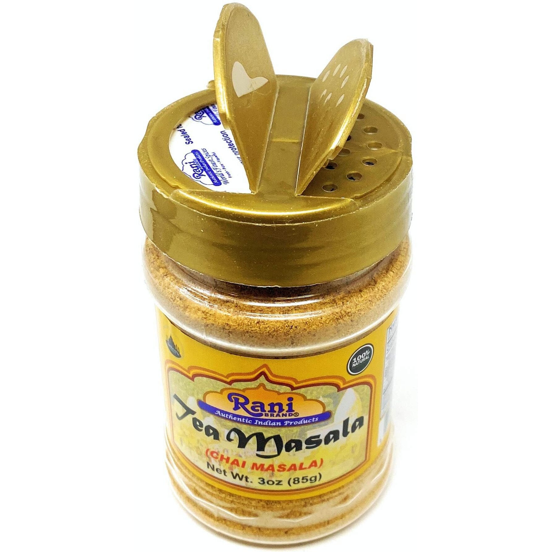 Rani Tea (Chai) Masala Indian Spice Blend 3oz (85g) PET Jar, Pack of 12 ~ All Natural, Vegan, Gluten Friendly, Salt & Sugar Free, NON-GMO, No Colors, Indian Origin (Size 3oz (85g))