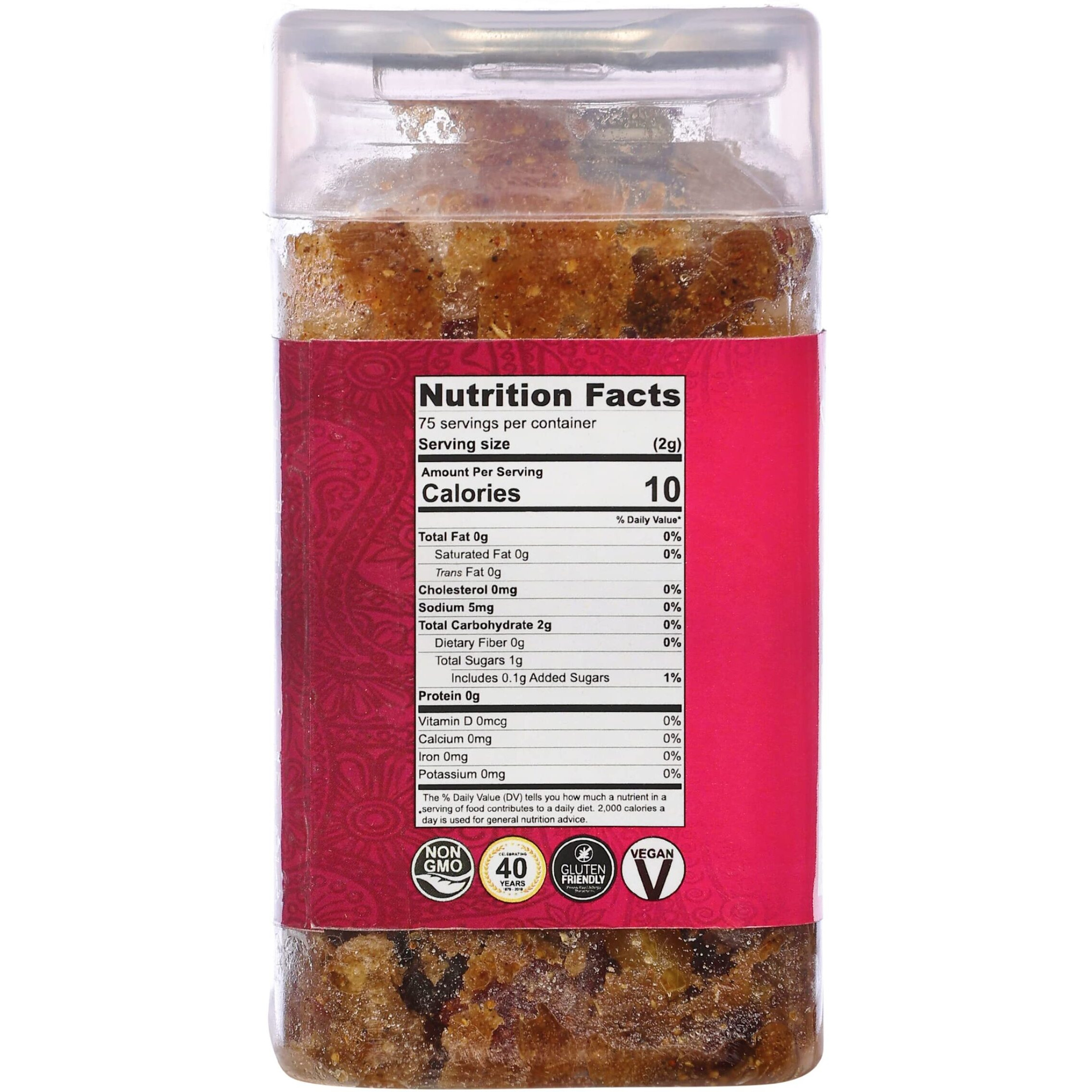 Rani Chatpata Fruit Bhel 5.25oz (150g) Vacuum Sealed, Easy Open Top, Resealable Container ~ Indian Tasty Treats, Vegan, Gluten Friendly, NON-GMO, Indian Origin