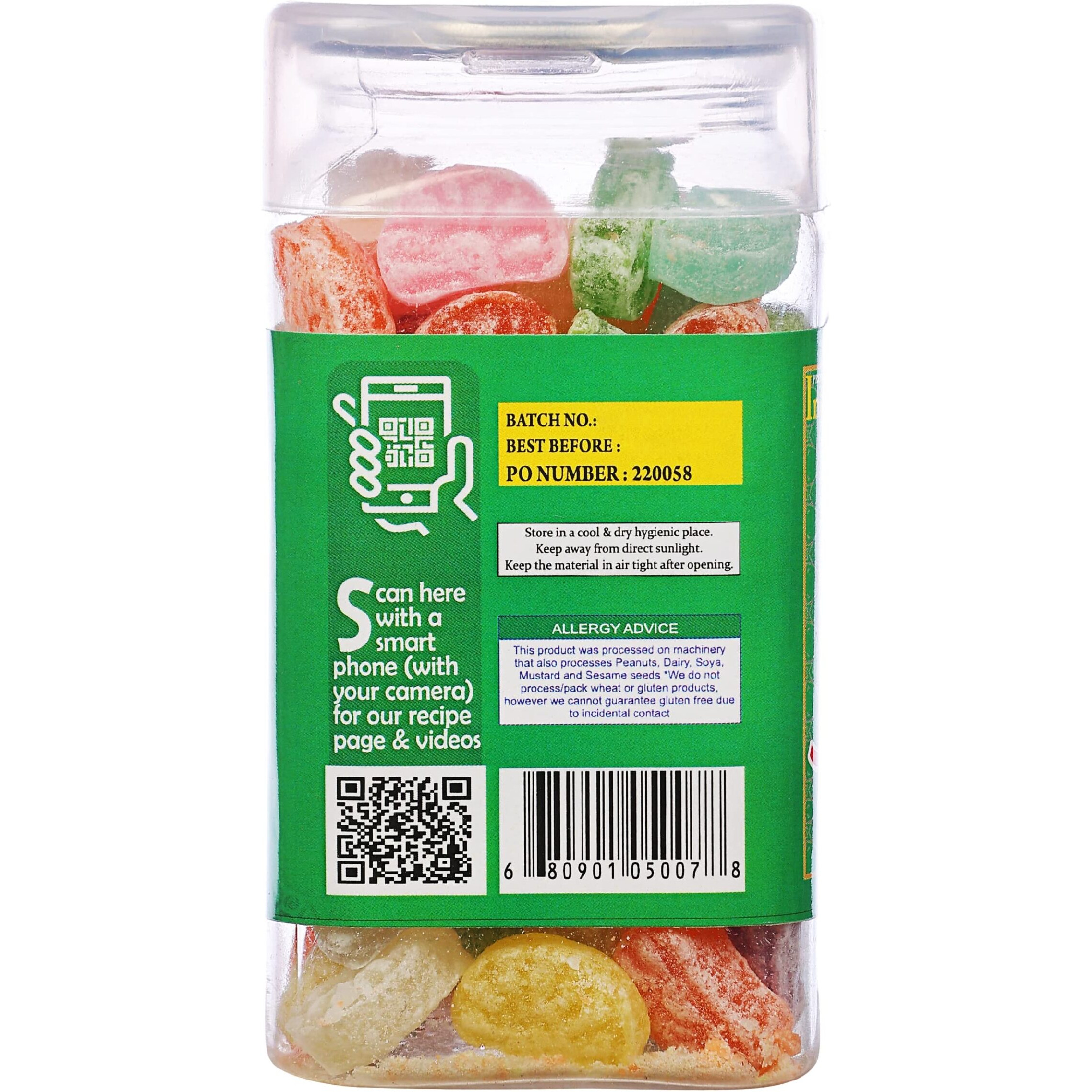 Rani Mixed Fruit Candy 5.25oz (150g) Vacuum Sealed, Easy Open Top, Resealable Container ~ Indian Tasty Treats, Vegan, Gluten Friendly, NON-GMO, Indian Origin