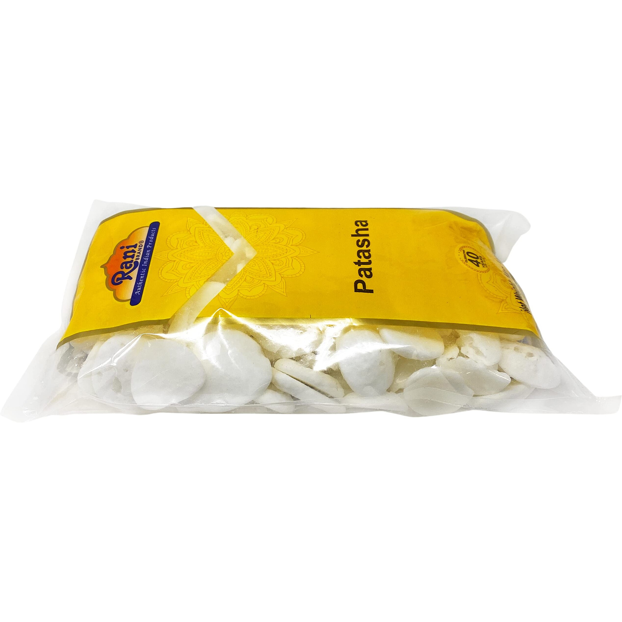 Rani Patasha (Indian Sugar Drop Candy) 14oz (400g) ~ All Natural, No Preservatives, Vegan, Gluten Friendly, NON-GMO, Indian Origin