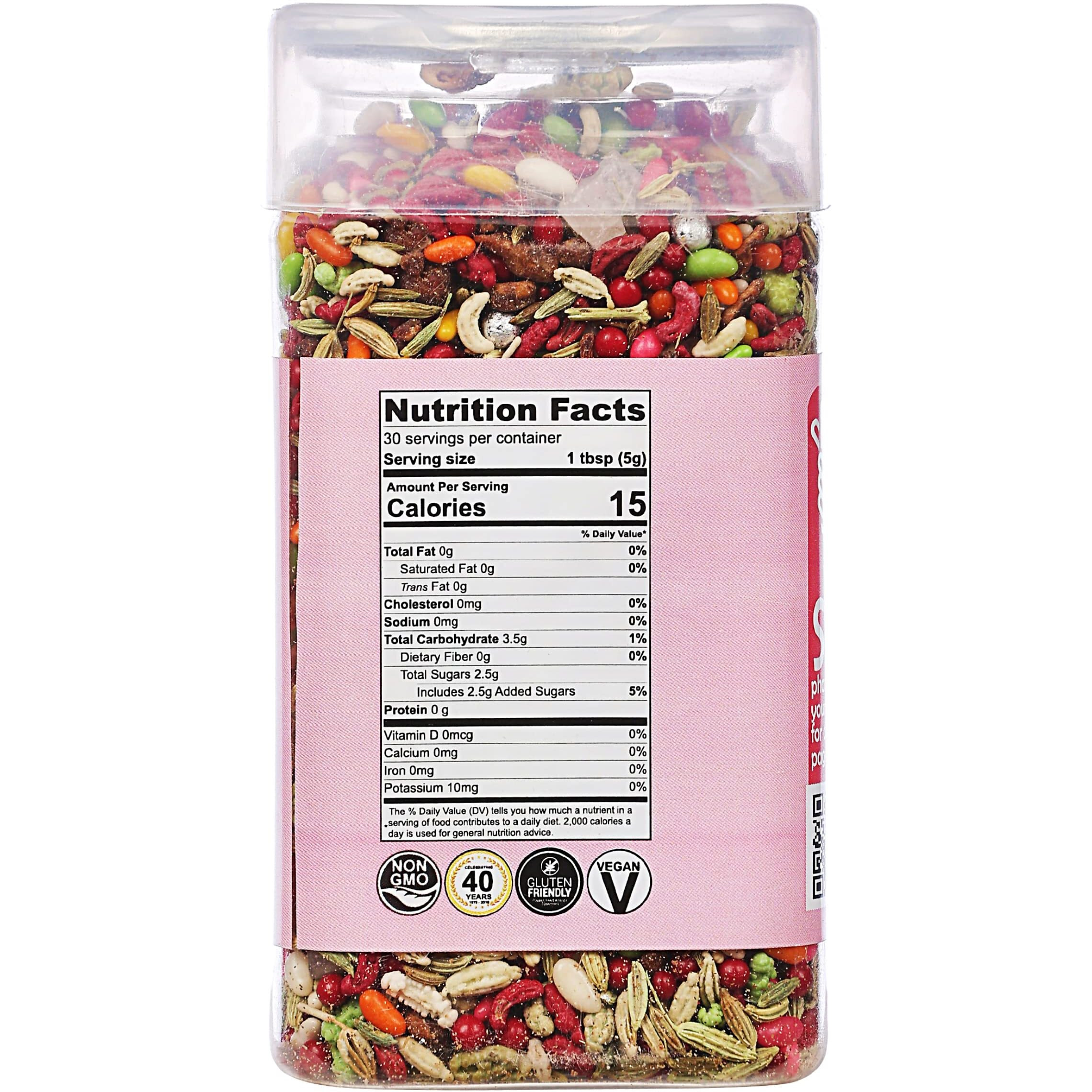 Rani Shahi Saunf 5.25oz (150g) Vacuum Sealed, Easy Open Top, Resealable Container ~ Indian Tasty Treats, Vegan, Gluten Friendly, NON-GMO, Indian Origin