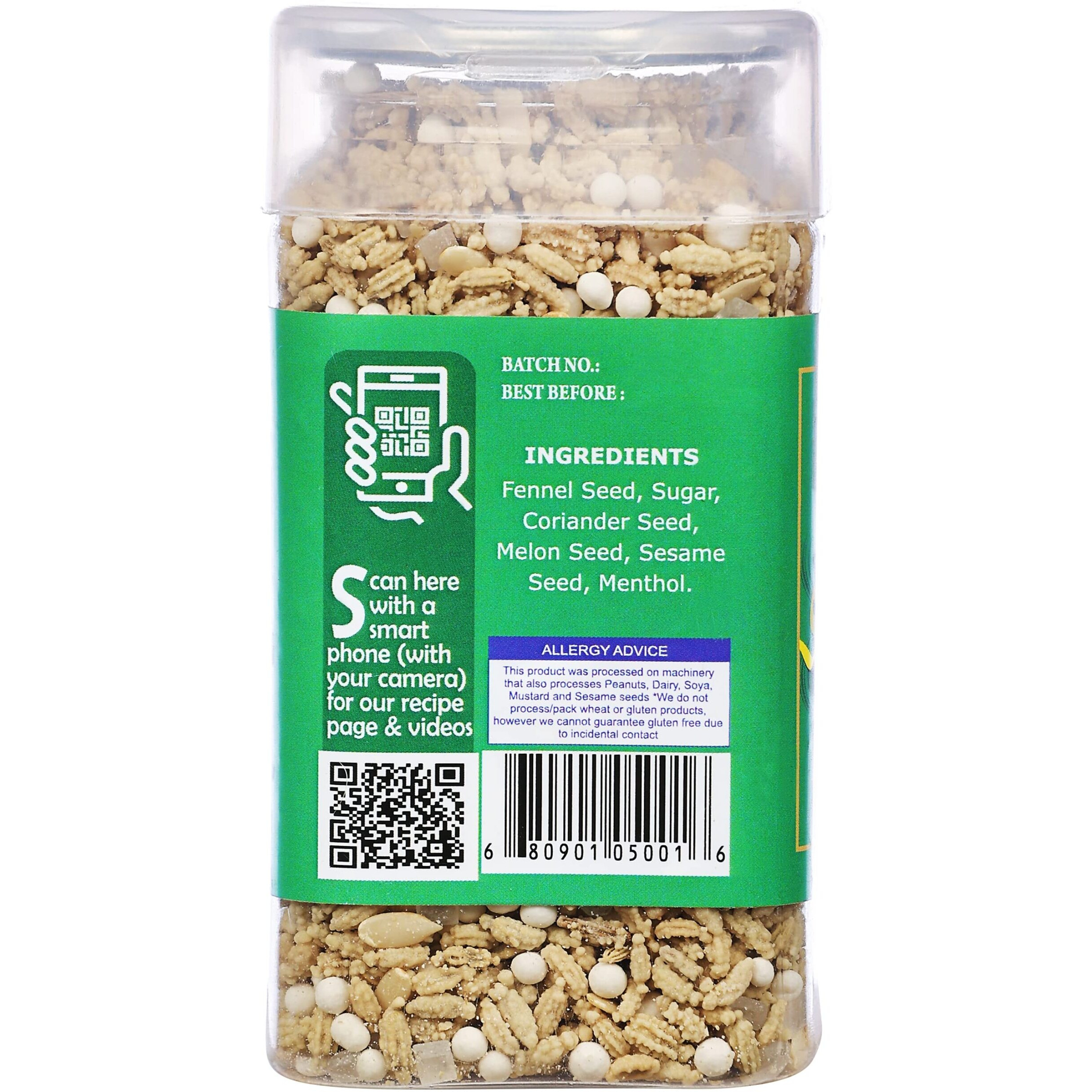Rani Special Saunf Mix 4.58oz (130g) Vacuum Sealed, Easy Open Top, Resealable Container ~ Indian Tasty Treats, Vegan, Gluten Friendly, NON-GMO, Indian Origin (Size 4.58oz (130g))