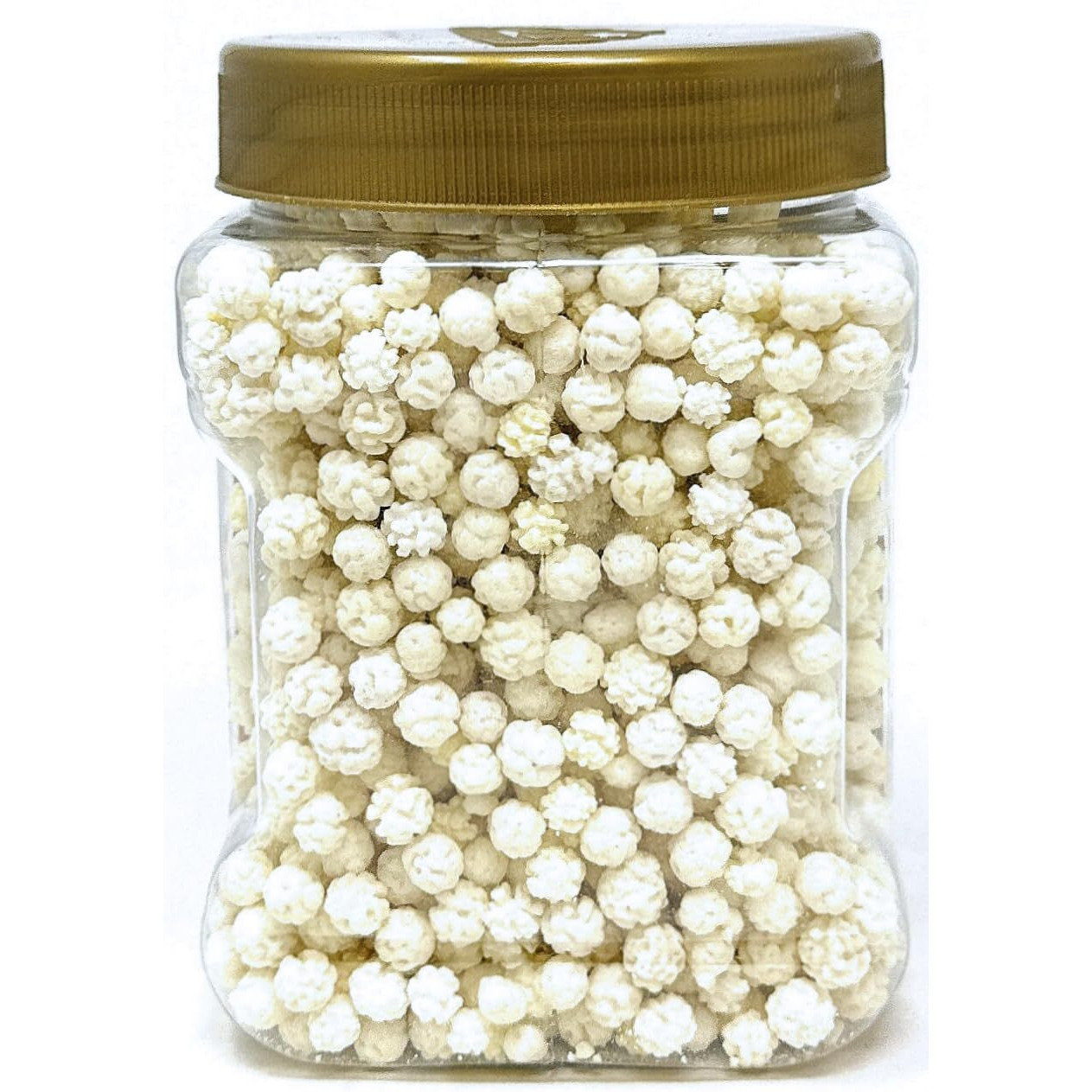 Rani Sweet Makhana (Sugar Candy) 17.5oz (1.1lbs) 500g PET Jar ~ All Natural, Vegan, No Preservatives, Gluten Friendly, Indian Origin, Ready to Eat (Size 17.5oz (1.1lbs) 500g)
