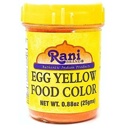 Rani Red, Orange, Green & Yellow (4pk) Food Color Indian 4x25gm (0.88oz) ~ Vegan