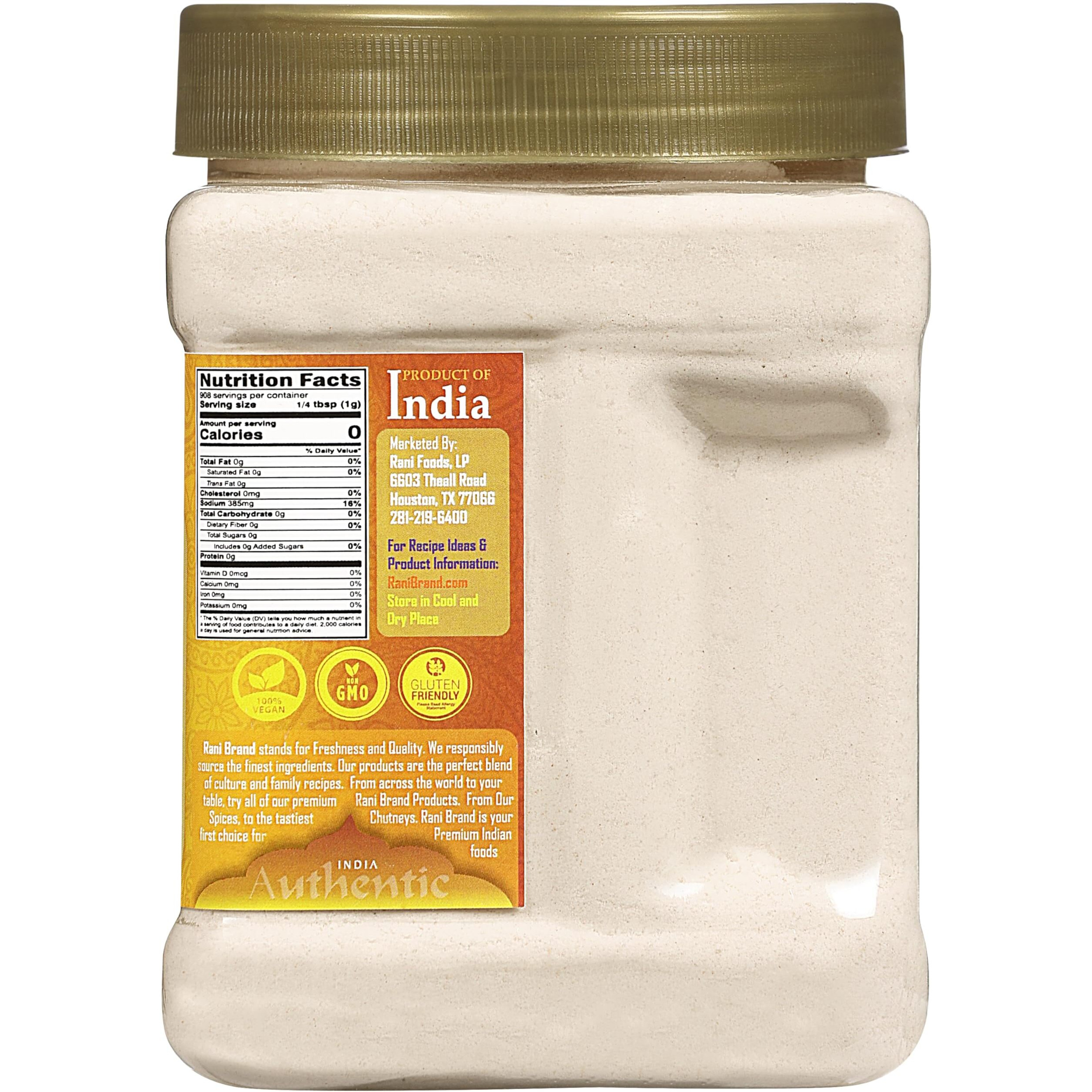 Rani Sendha Namak (Rock Salt) 32oz (2lbs) 908g PET Jar ~ All Natural, Vegan, Gluten Friendly, NON-GMO, Kosher, Indian Origin
