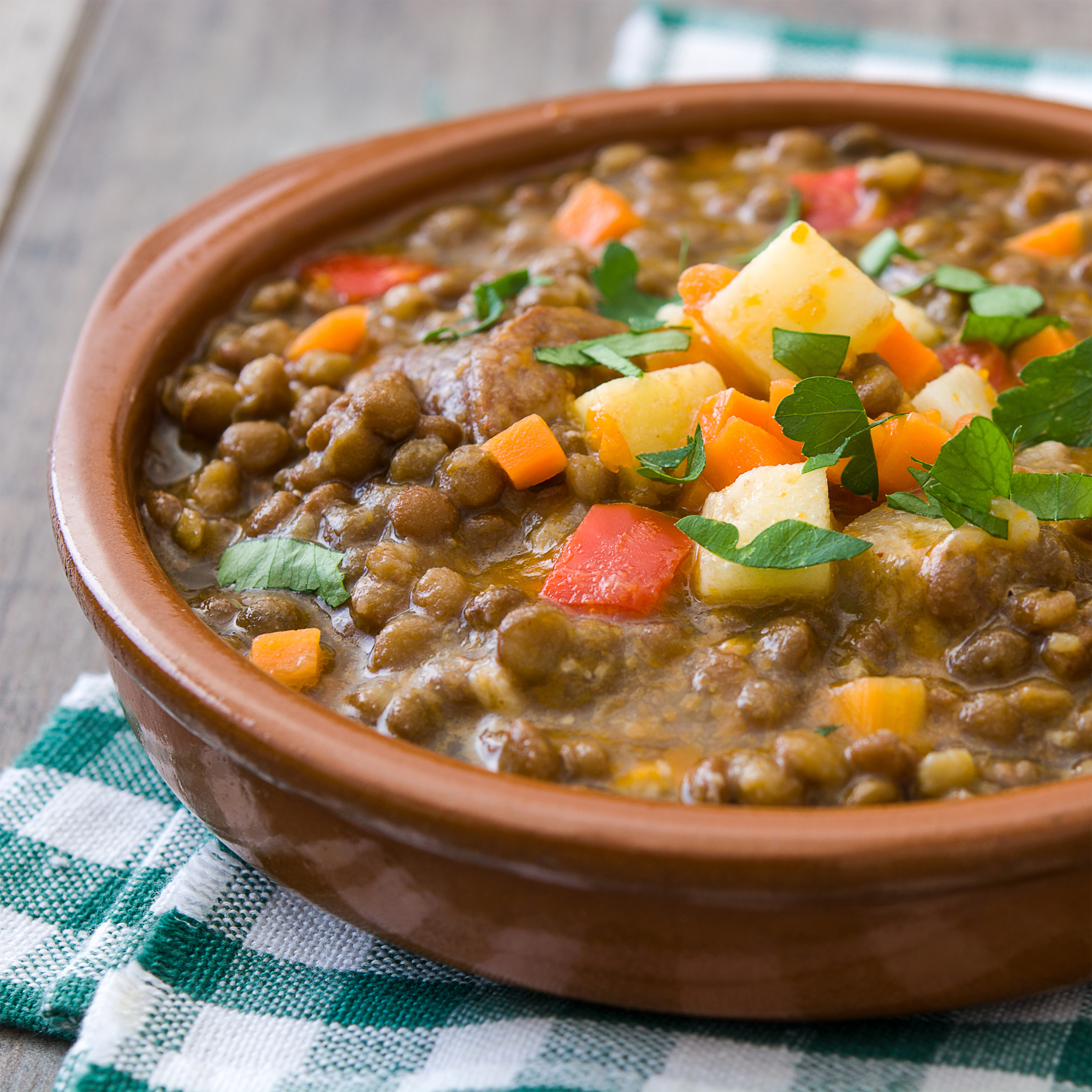 Rani Masoor Whole (Green Lentils Whole With Skin) 400oz (25lbs) 11.36kg Bulk Box ~ All Natural, Vegan, Gluten Friendly, Non-GMO, Kosher, Product of USA