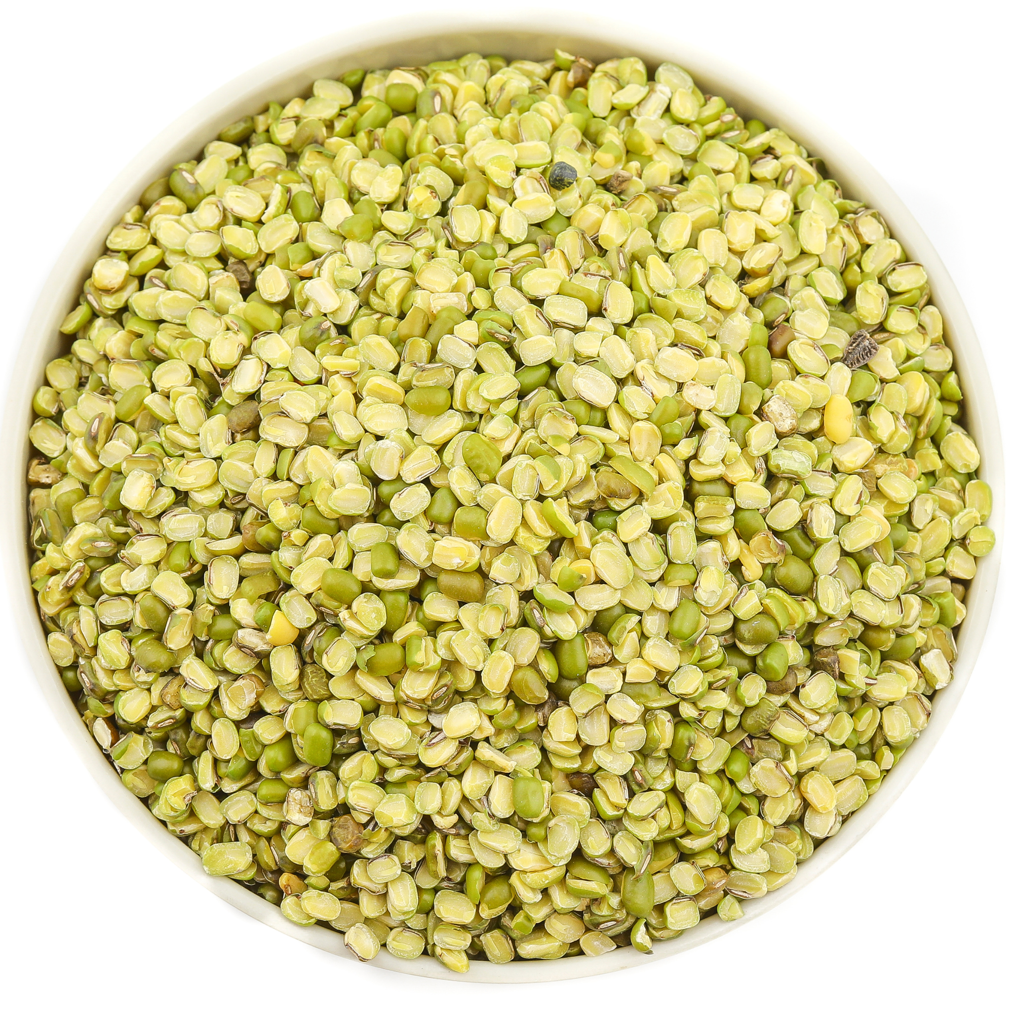 Rani Moong Split (Split Mung Beans with Skin) Lentils Indian 400oz (25lbs) 11.36kg Bulk Box ~ All Natural, Gluten Friendly, Non-GMO, Kosher, Vegan, Indian Origin