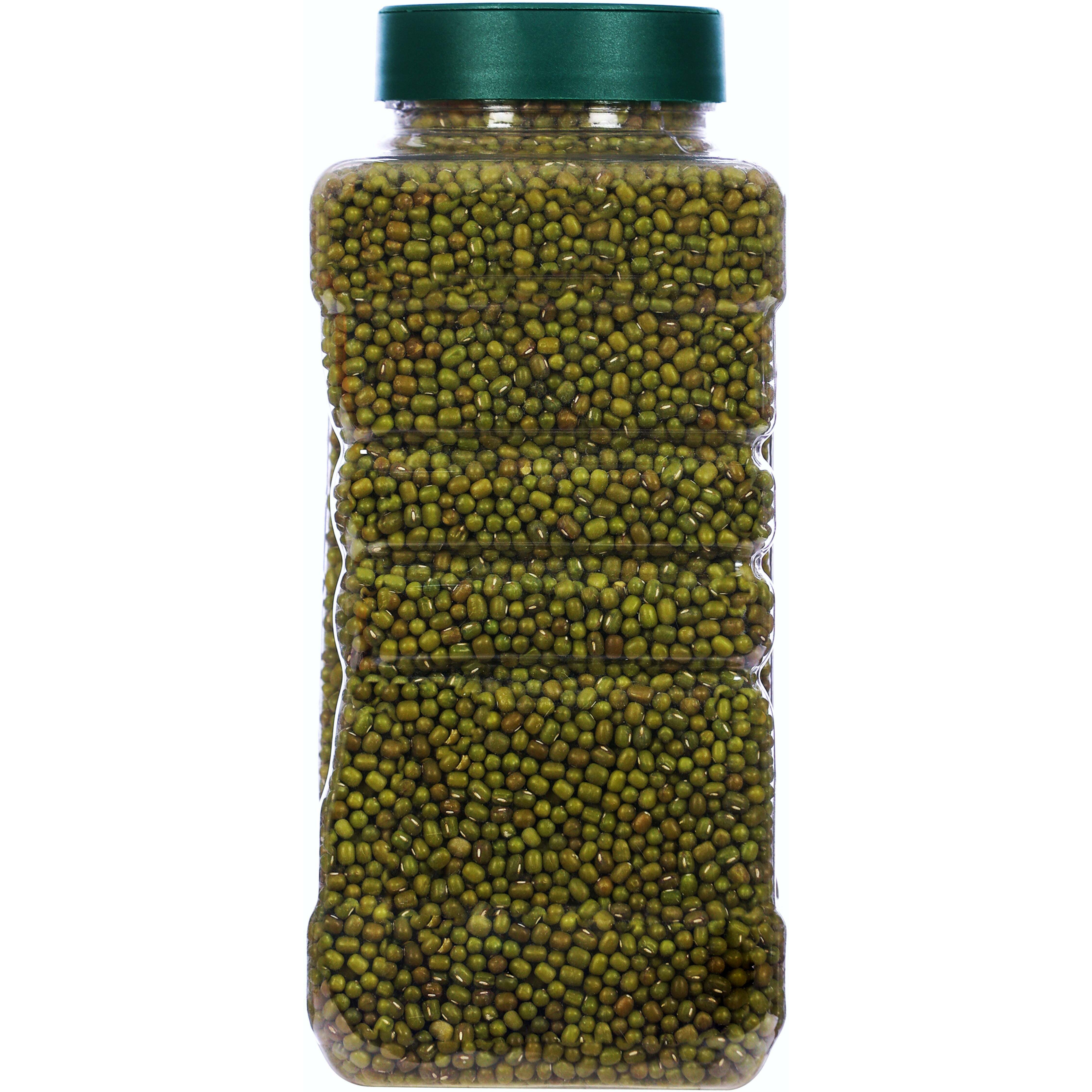 Rani Organic Moong Whole (Whole Mung Beans with Skin) Indian Lentils 32oz (2lbs) 908g PET Jar ~ All Natural, Vegan, Gluten Friendly, NON-GMO, Indian Origin, USDA Certified Organic