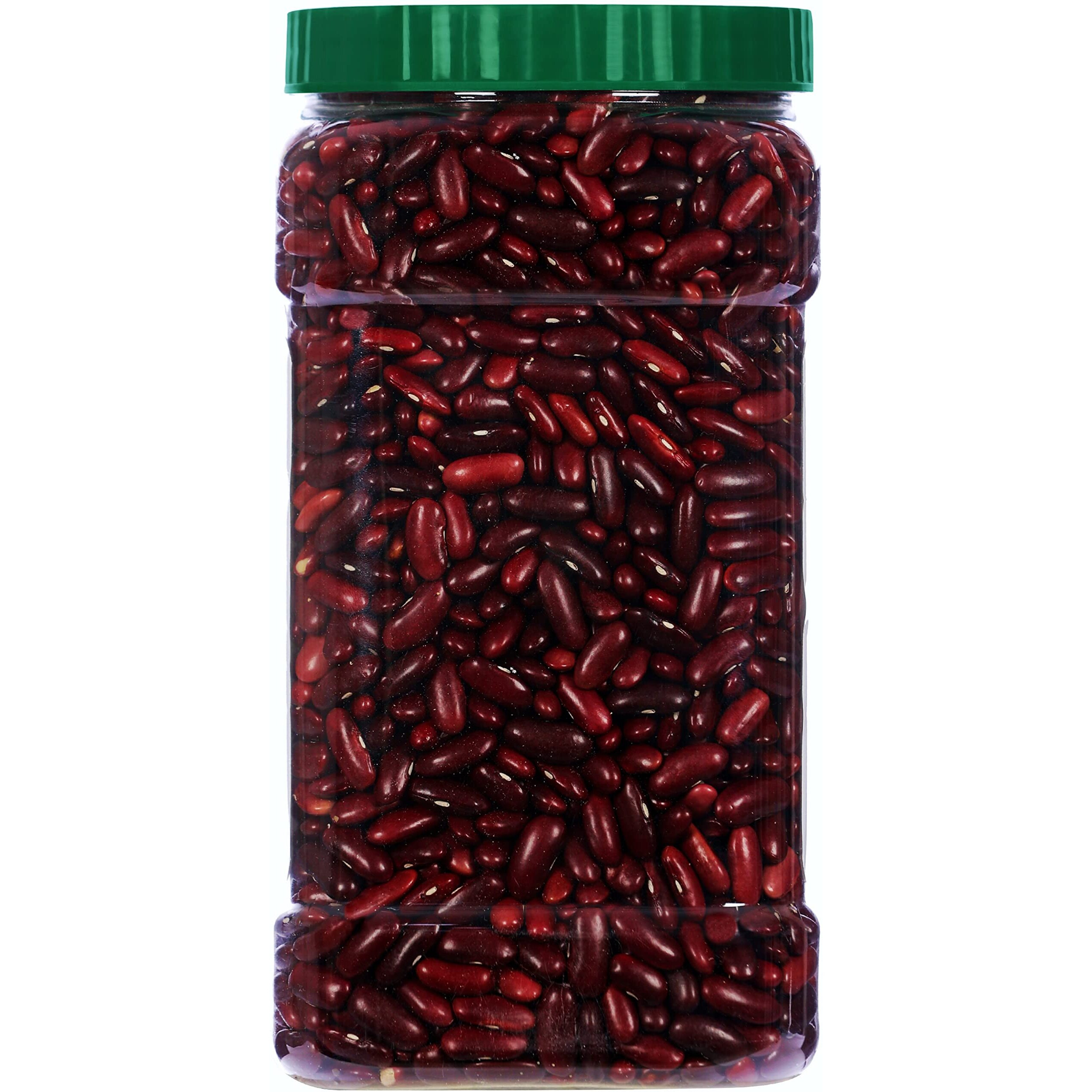 Rani Organic Red Kidney Beans (Rajmah Beans) Light 48oz (3lbs) 1.36kg Bulk PET Jar ~ All Natural, Vegan, Gluten Friendly, NON-GMO, Indian Origin, USDA Certified Organic