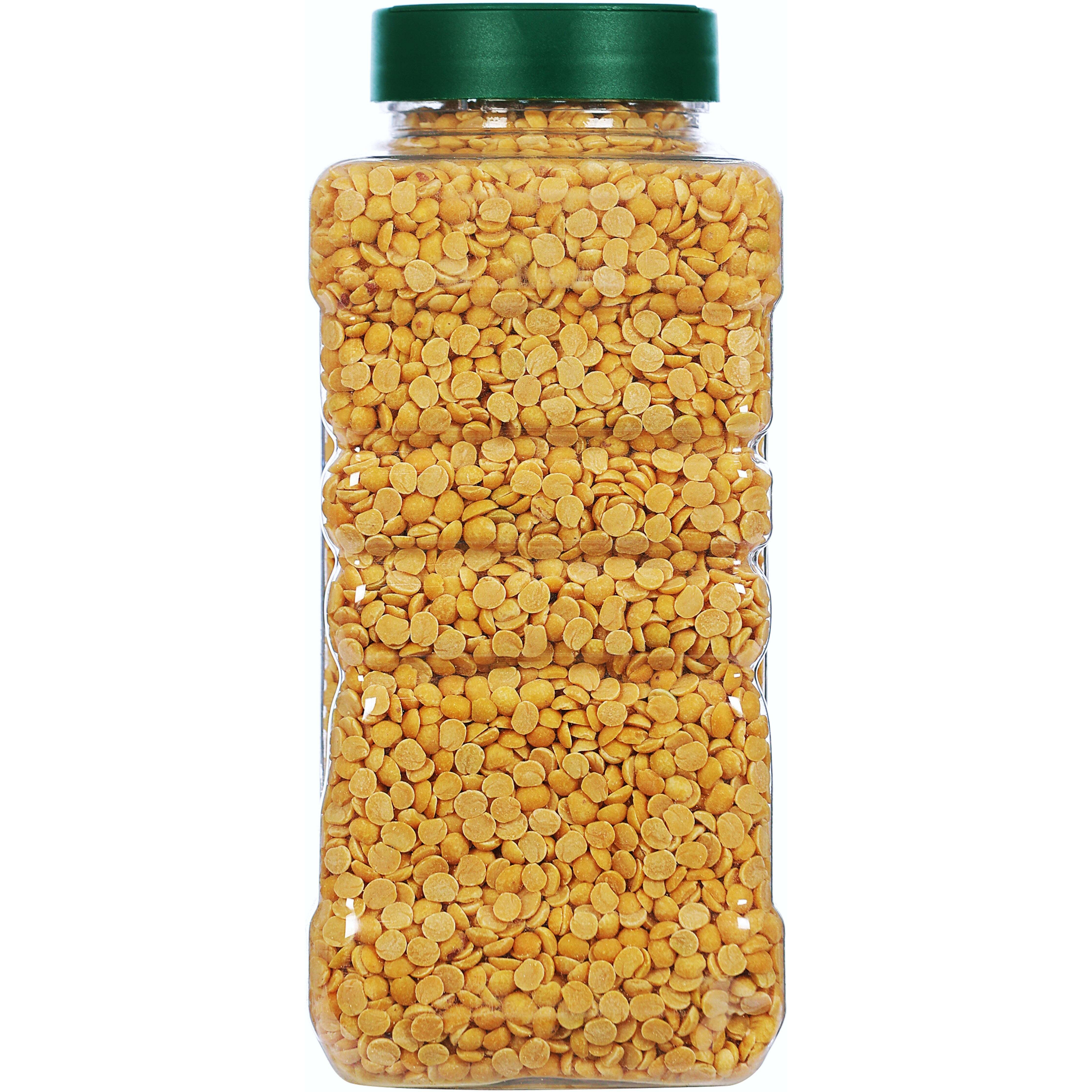 Rani Organic Toor Dal (Split Pigeon Peas) 32oz (2lbs) 908g PET Jar ~ All Natural, Vegan, Gluten Friendly, NON-GMO, Indian Origin, USDA Certified Organic