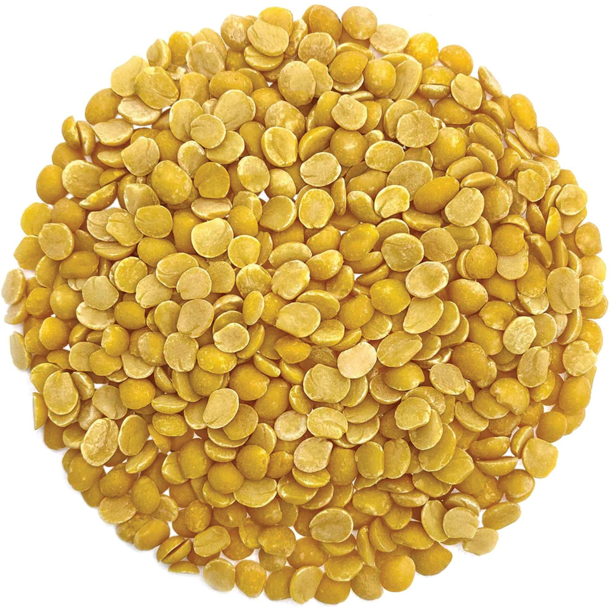 Rani Toor Dal (Split Pigeon Peas) 400oz (25lbs) 11.36kg Bulk Box ~ All Natural, Gluten Friendly, NON-GMO, Vegan, Indian Origin (Size 400oz (25lbs) 11.36kg)