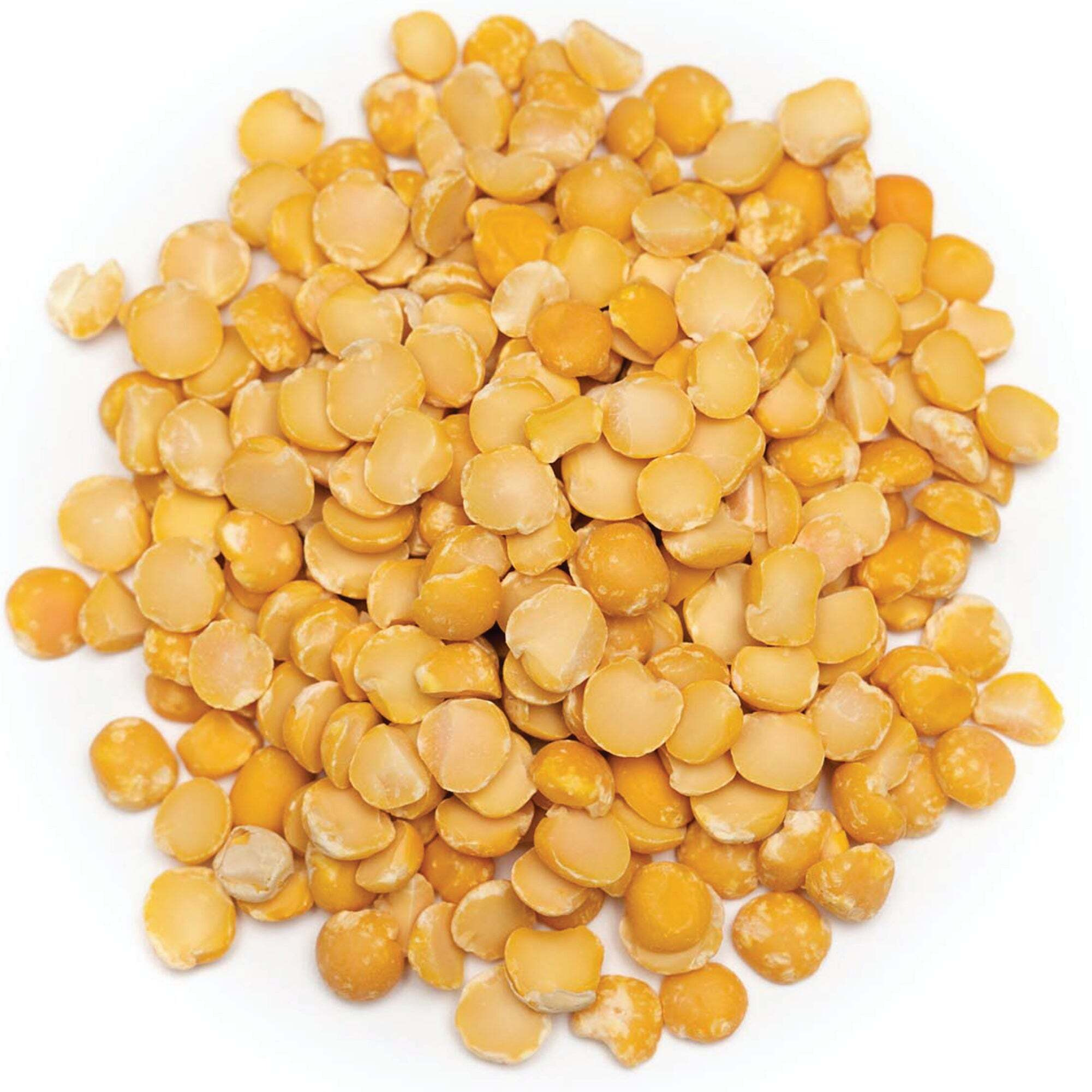 Rani Yellow Peas Split, Dried (Vatana, Matar) 400oz (25lbs) 11.36kg Bulk Box ~ All Natural, Vegan, Gluten Friendly, Product of USA (Size 400oz (25lbs) 11.36kg)