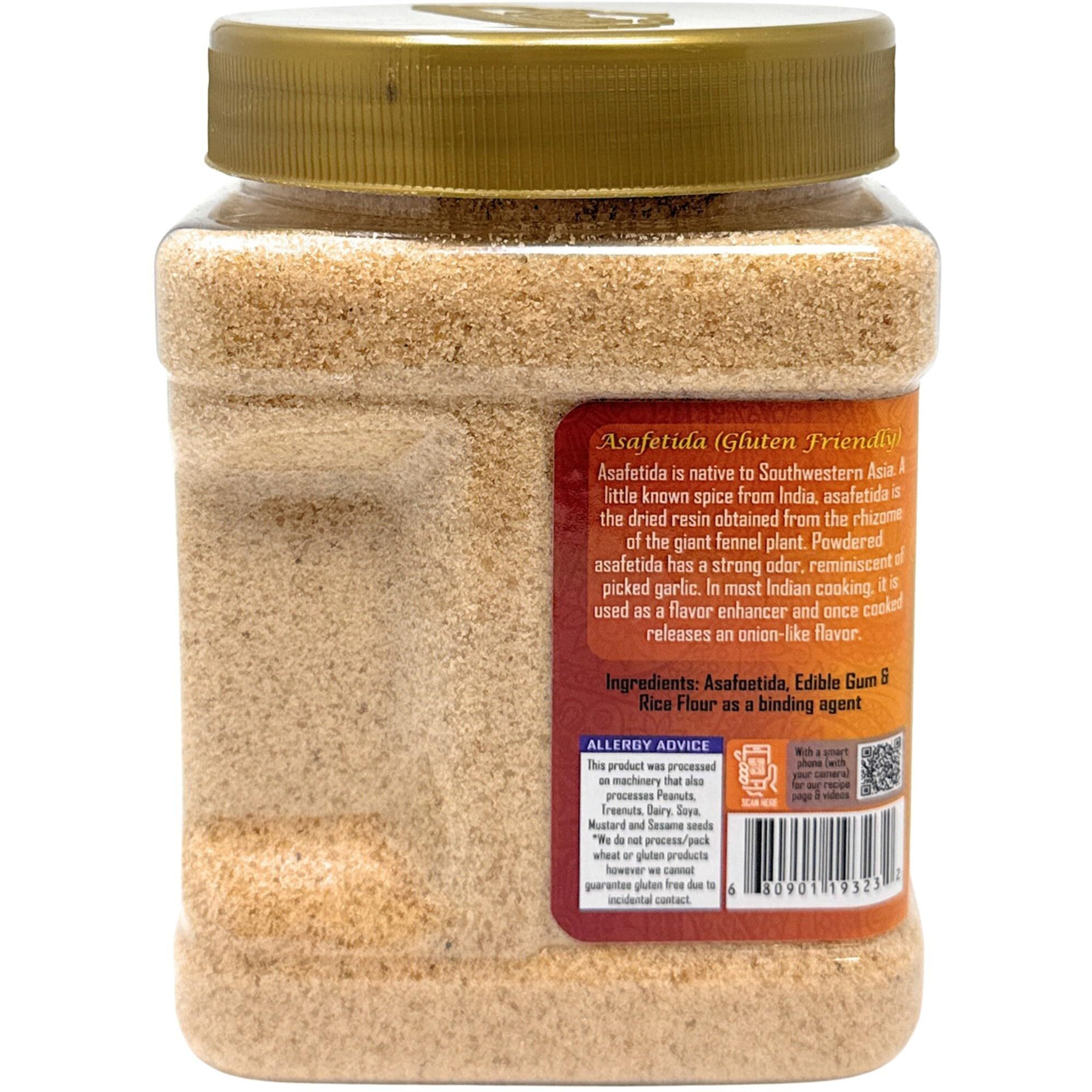 Rani Asafetida (Hing) Ground 21.1oz (1.32lbs) 600g Gluten Friendly, PET Jar ~ All Natural, Salt Free, Vegan, Non-GMO, Asafoetida Indian Spice, Best for Onion Garlic Substitute