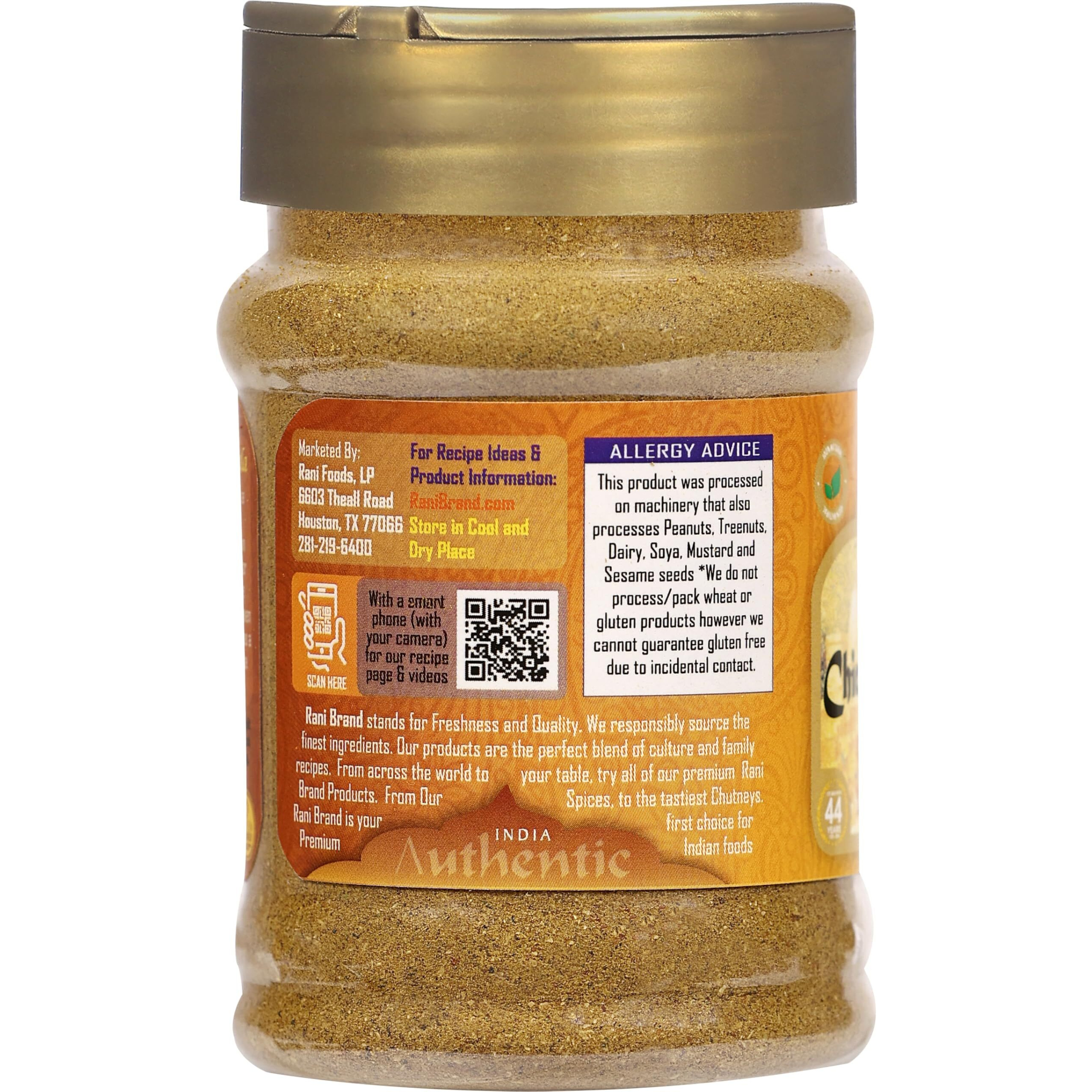 Rani Chicken Curry Masala Indian 13-Spice Blend 3oz (85g) PET Jar ~ All Natural, Vegan, No Colors, Gluten Friendly, NON-GMO, Kosher, Indian Origin