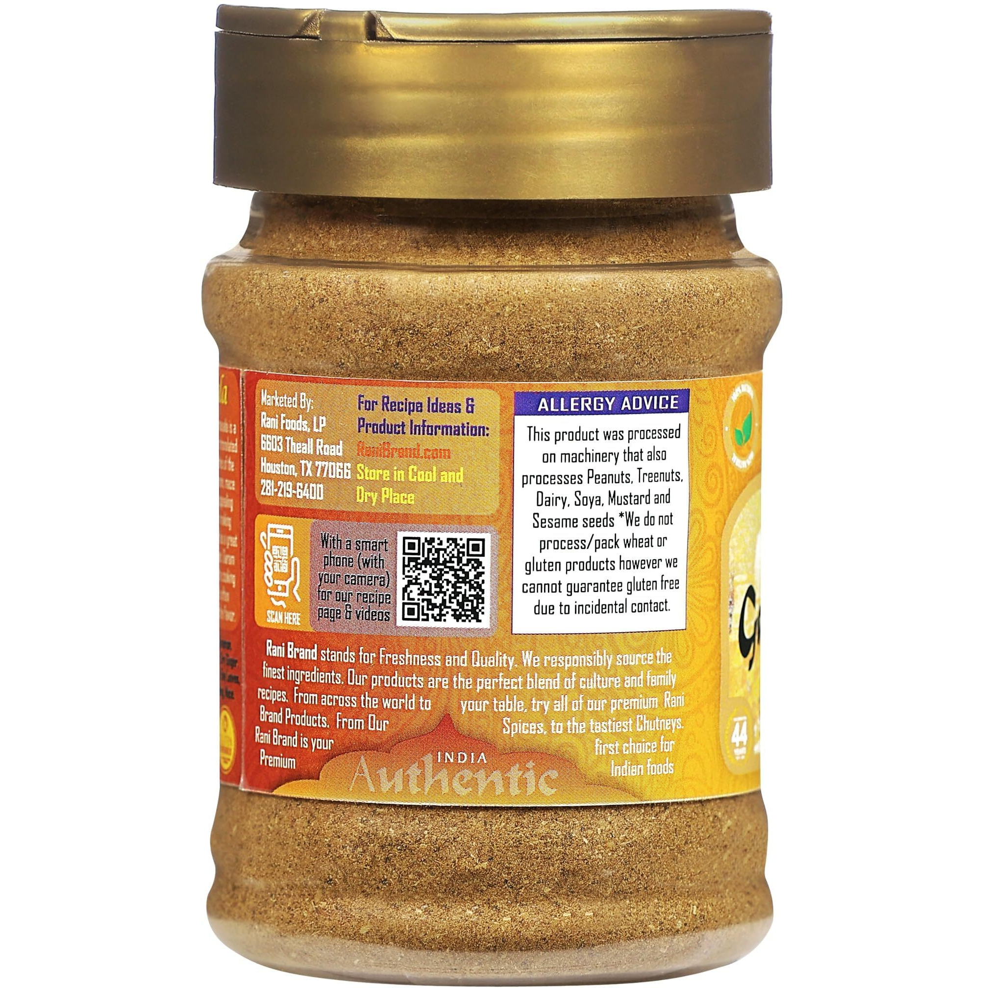 Rani Garam Masala Indian 11-Spice Blend 3oz (85g) PET Jar, Pack of 12 ~ All Natural, Salt-Free, Vegan, No Colors, Gluten Friendly, NON-GMO, Kosher, Indian Origin