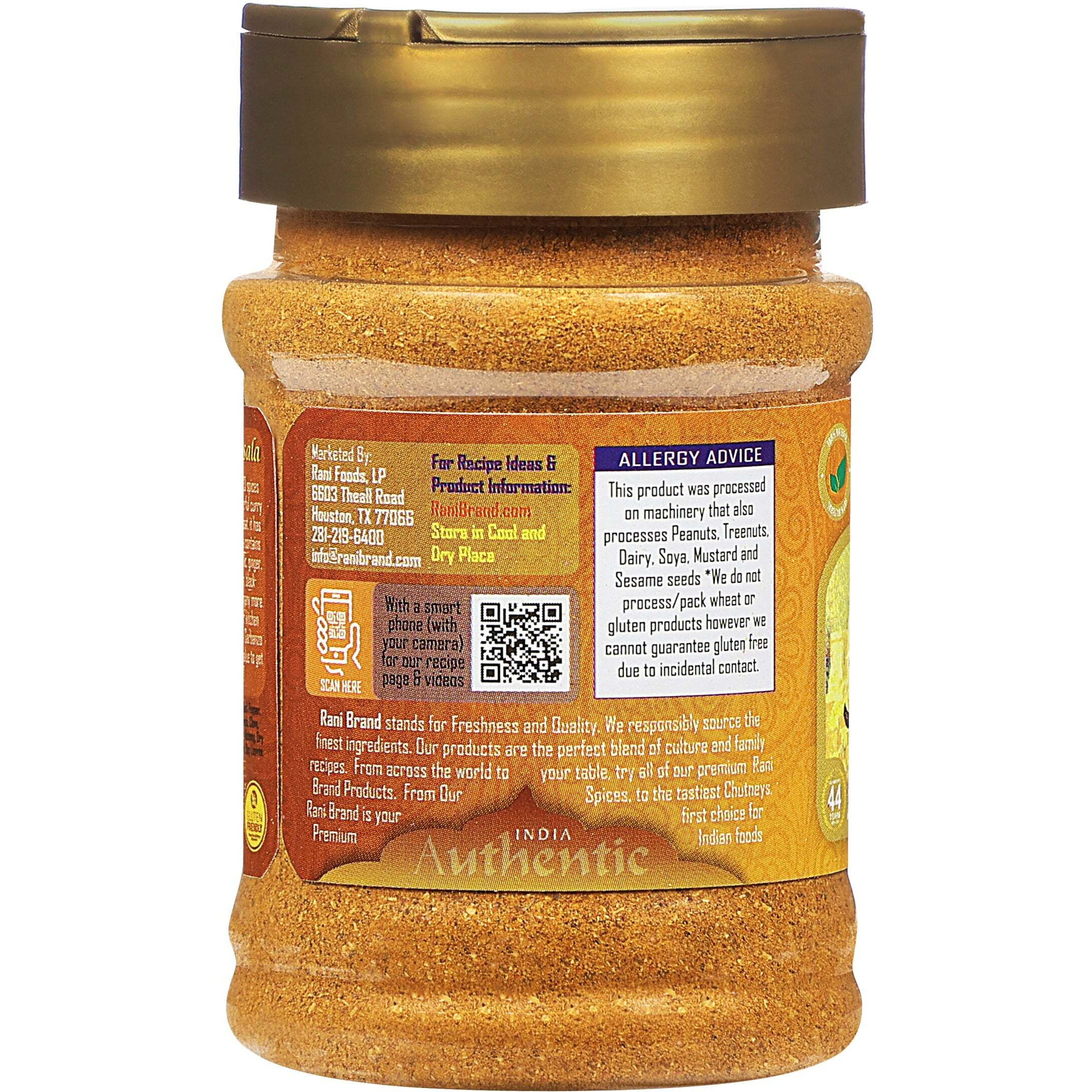Rani Kitchen King Masala (20-Spice Curry blend) 3oz (85g) PET Jar ~ All Natural, Vegan, No Colors, Gluten Friendly, NON-GMO, Kosher, Indian Origin