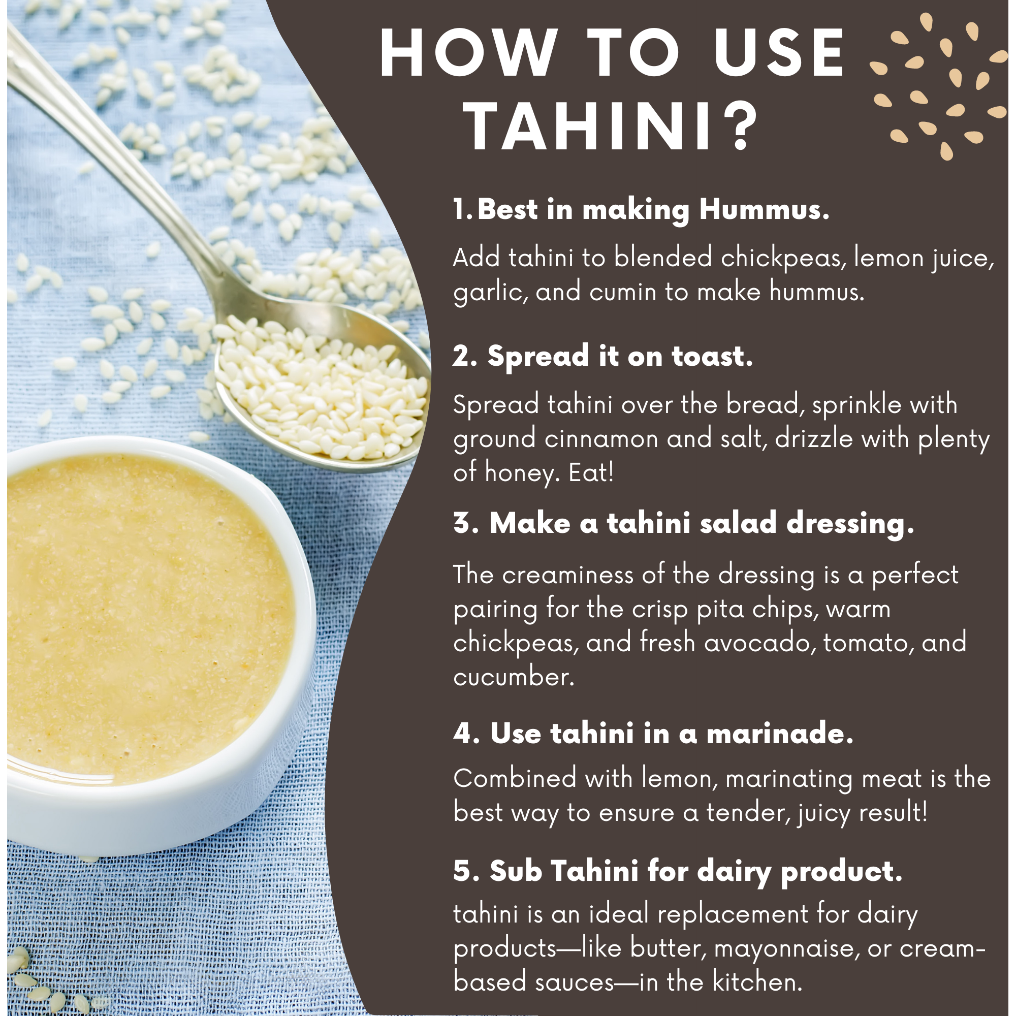 Rani Sesame Tahini (Sesame Butter) 16oz (1lb) 454g, Pack of 12, Glass Jar, Vegan, No added sugar, No Sodium ~ Gluten Free, NON-GMO, No Colors, USA Made (Size 16oz (1lb) 454g)