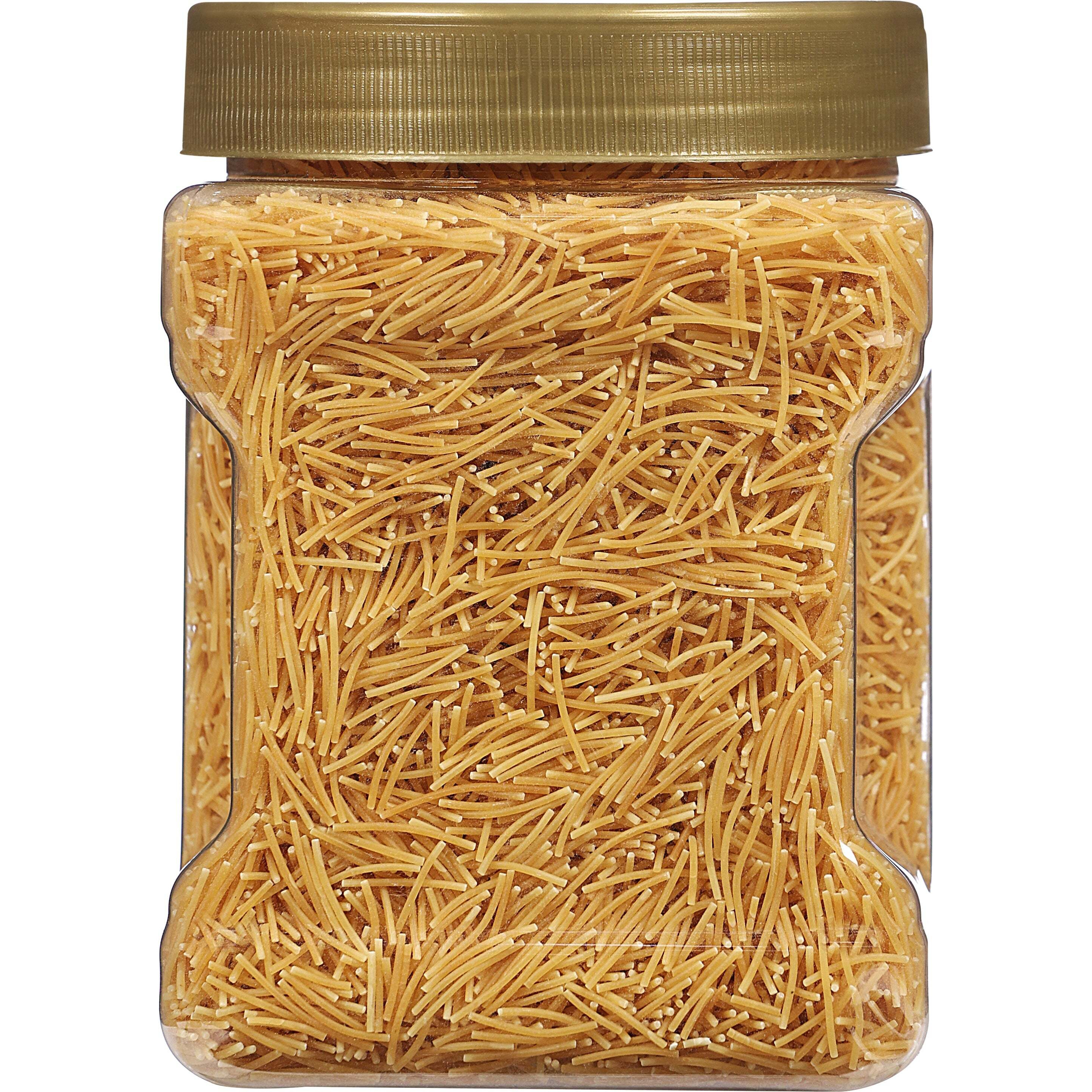 Rani Roasted Vermicelli (Roasted Wheat Noodles) 12.25oz (350g) PET Jar ~ All Natural, Vegan, NON-GMO, Kosher, Indian Origin (Size 12.25oz (350g))