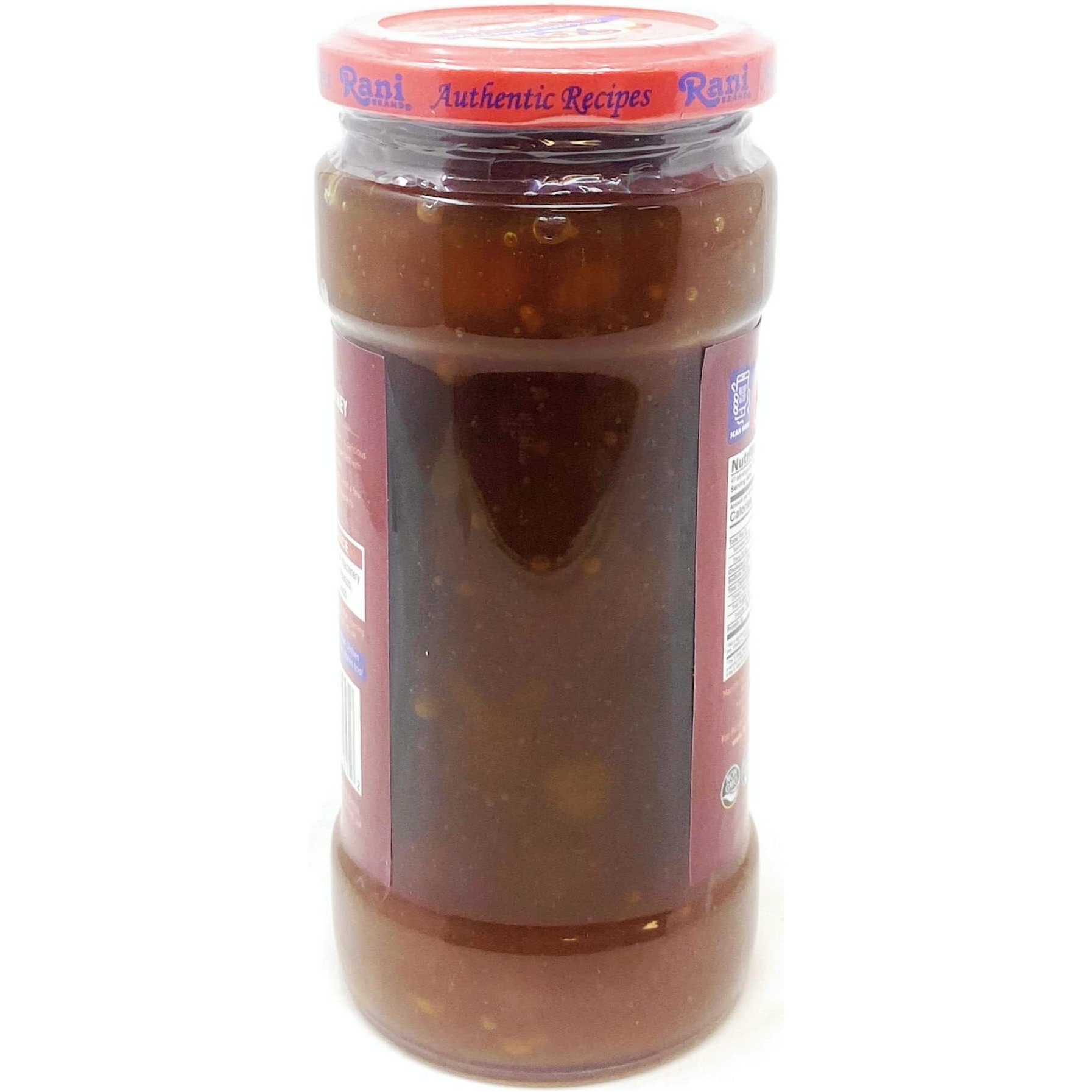 Rani Major Grey Mango Chutney (Indian Preserve) 18oz (1.1lbs) 500g Glass Jar, Ready to eat, Vegan, Pack of 5+1 FREE ~ Gluten Free, All Natural, NON-GMO