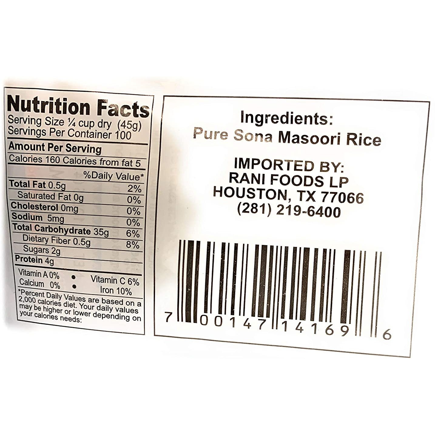 Asian Kitchen Crystal Sona Masoori Aged Rice 20-Pound Bag, 20lbs (9.08kg) Short Grain Rice ~ All Natural, Gluten Friendly, Vegan, Indian Origin, Export Quality