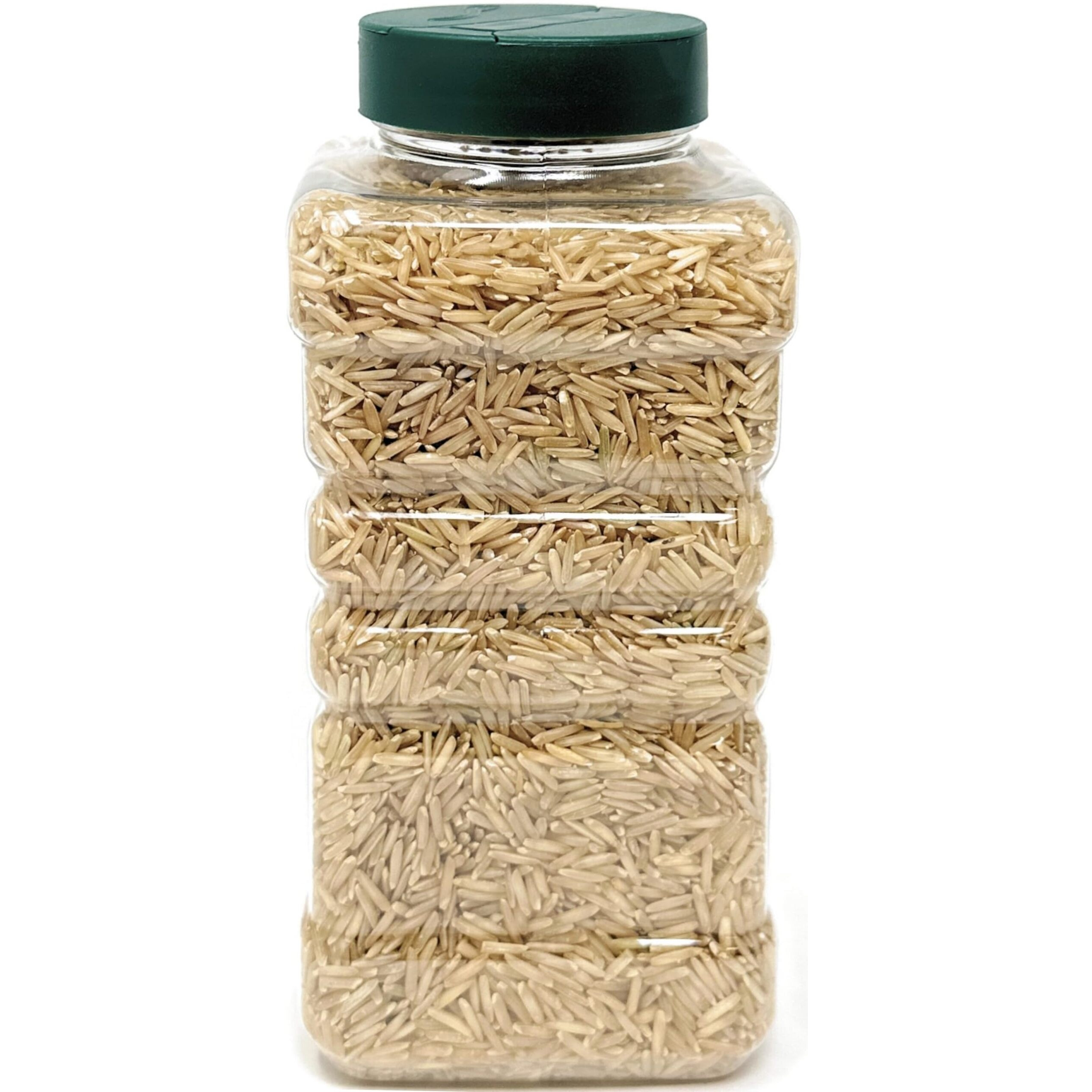Rani Organic Brown Basmati Rice Extra Long Aged 28oz (1.75lbs) 800g PET Jar ~ All Natural, Gluten Friendly, Vegan, Indian Origin, Kosher, Export Quality, USDA Certified Organic