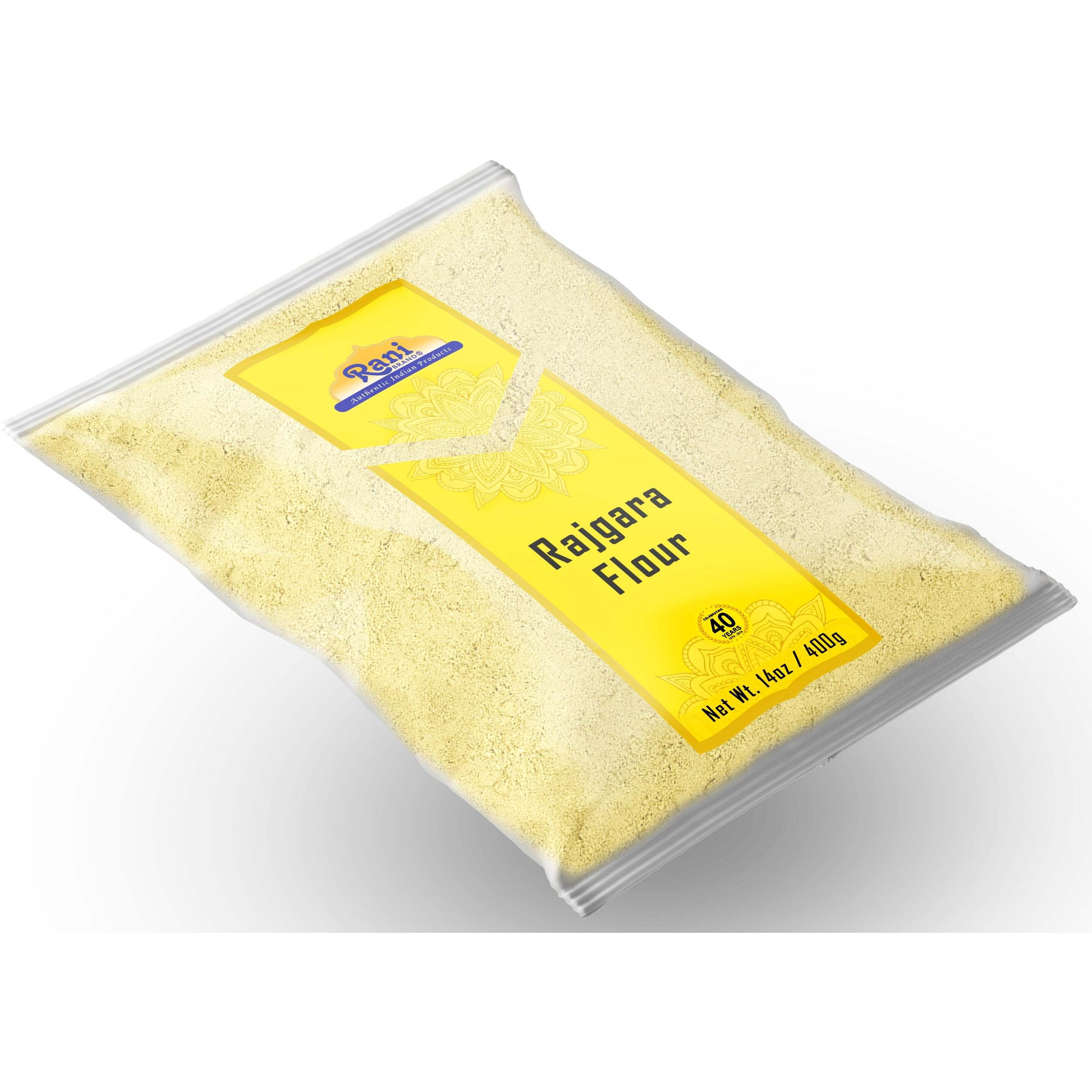 Rani Rajgara Flour (Amaranth flour) 14oz (400g) ~ All Natural, Vegan, Gluten Friendly, NON-GMO, Kosher, Indian Origin