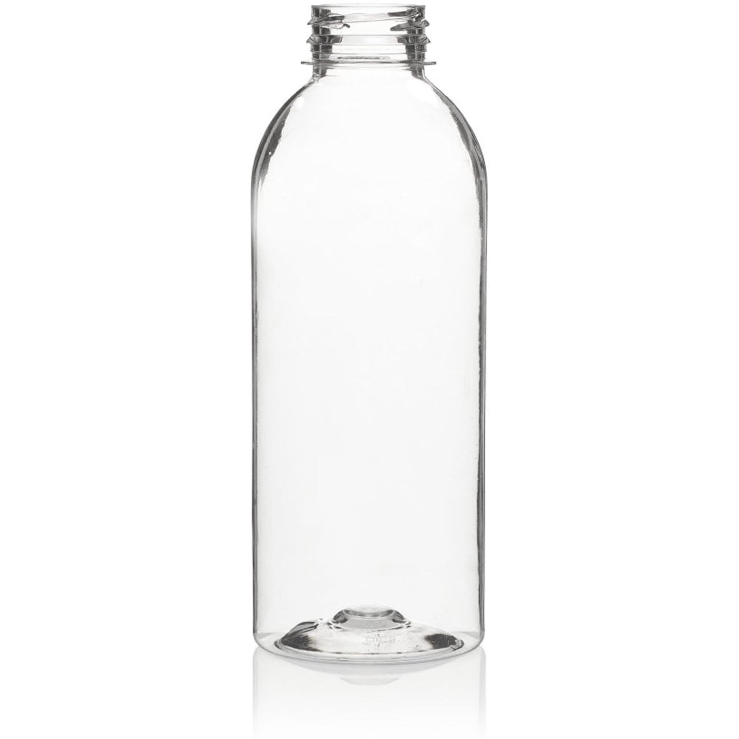 Rani Clear Plastic Bottles, 20oz PET Bottle with Flip-top Caps, BPA - FREE, Home & Commercial Use, Containers for Sauces, Condiments, Shampoo, Lotion, Sanitizer, Made in USA - Pack of 50