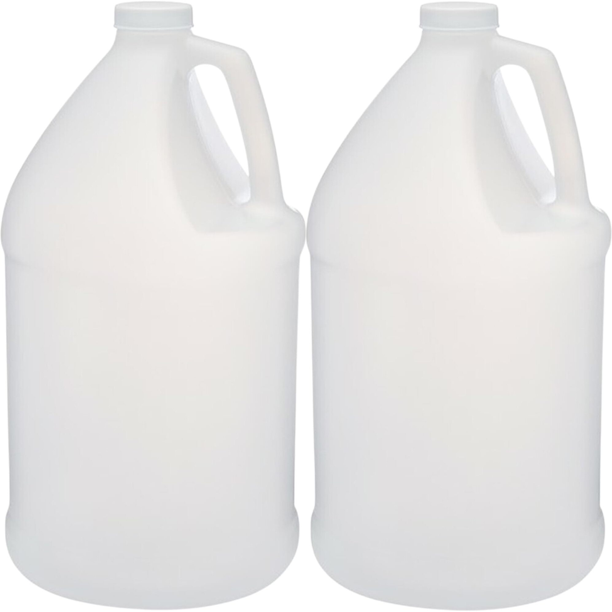 Rani Containers, 1 Gallon HDPE Plastic Jug with Reshipper Box & Child-Resistant Caps, Home & Commercial Use, Containers for Water, Sauces, Food, Soaps, Detergents, Liquids, Made in USA - Pack of 2