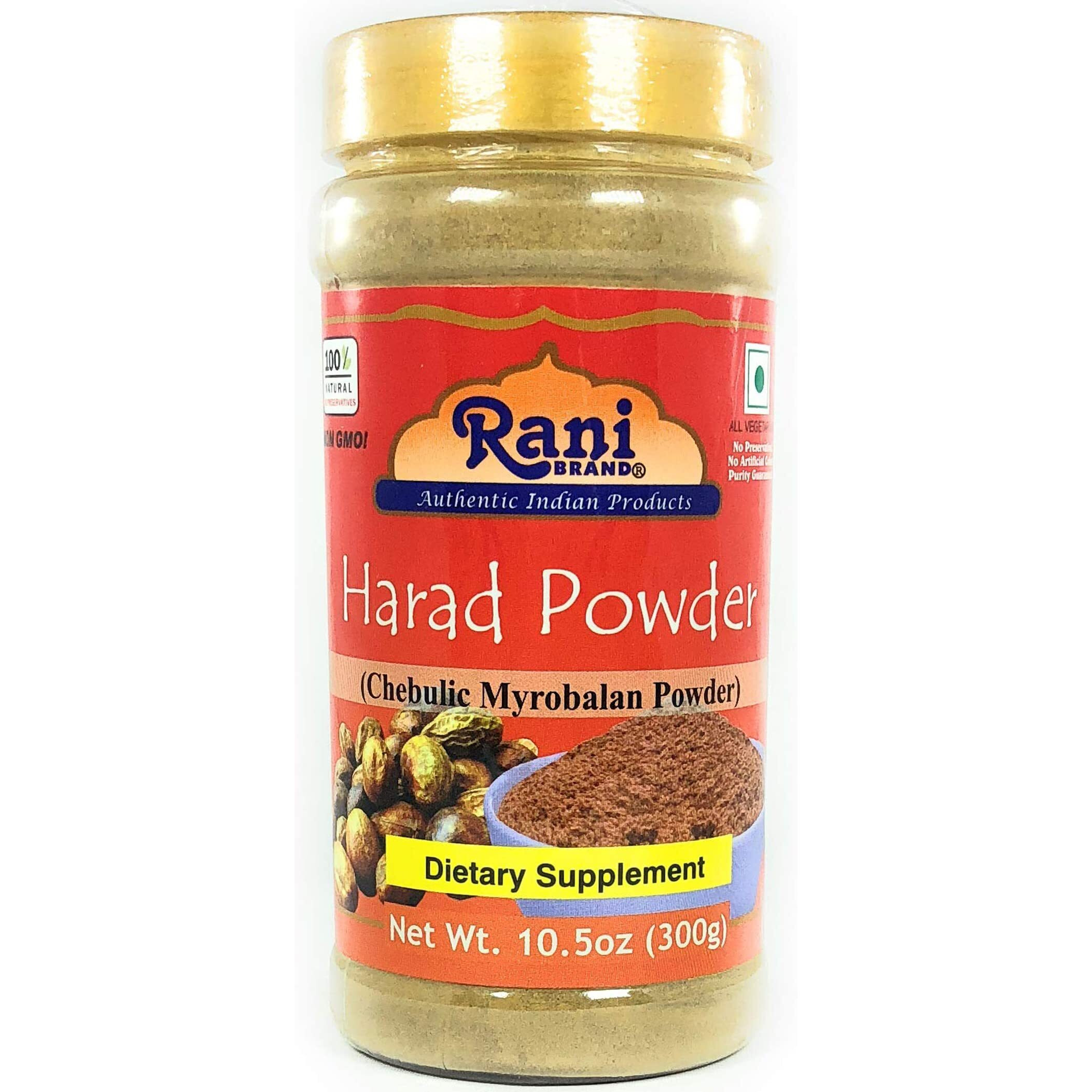Rani Harad Powder (Chebulic Myrobalan) 10.5oz (300g) ~ All Natural, Vegan, Non-GMO, Indian Origin