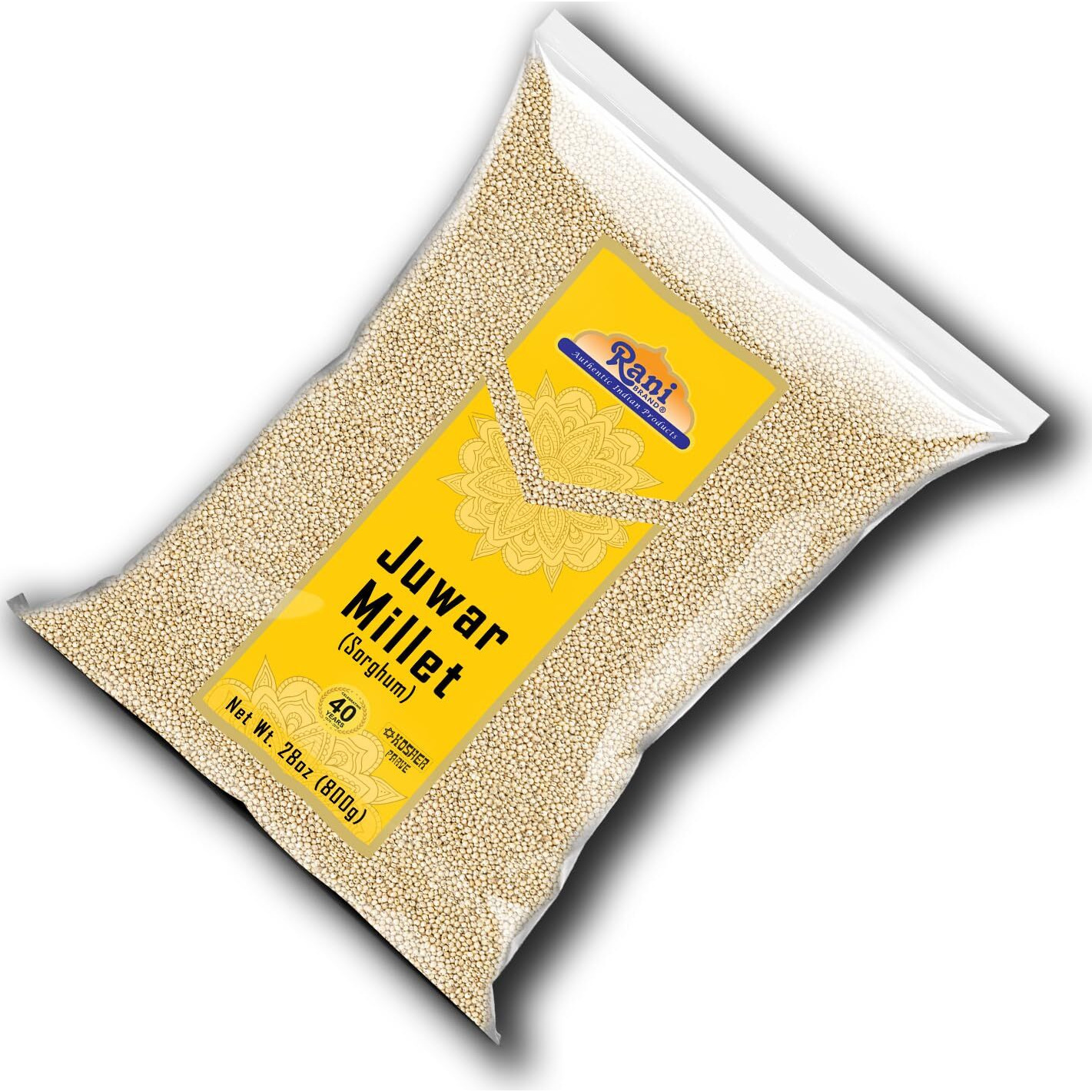 Rani Juwar Millet (Sorghum) Whole Ancient Grain Seeds 28oz (1.75lbs) 800g ~ All Natural, Gluten Friendly, NON-GMO, Kosher, Vegan, Indian Origin