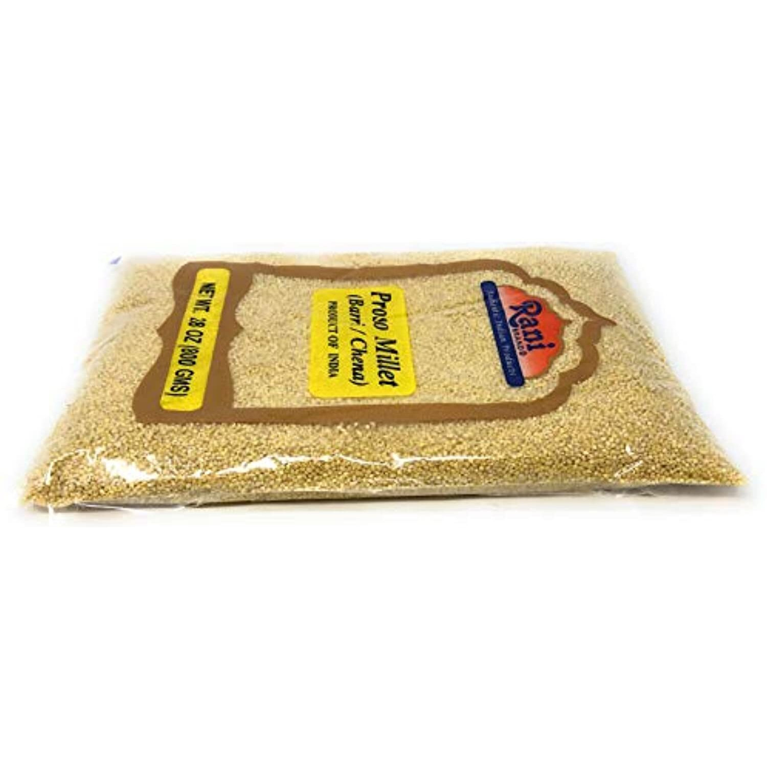 Rani Proso Millet (Panicum Millaceum) Whole Ancient Grain Seeds 28oz (800g) ~ All Natural, Gluten Friendly, NON-GMO, Vegan, Indian Origin, Barri/Chena/Variga/Baragu
