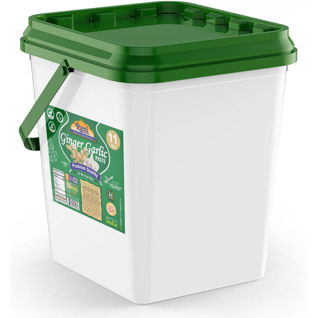 Rani Ginger Garlic Cooking Paste 176oz (11lbs) 5kg Bulk ~ Vegan, Gluten Free, NON-GMO, Kosher, No Colors, Indian Origin