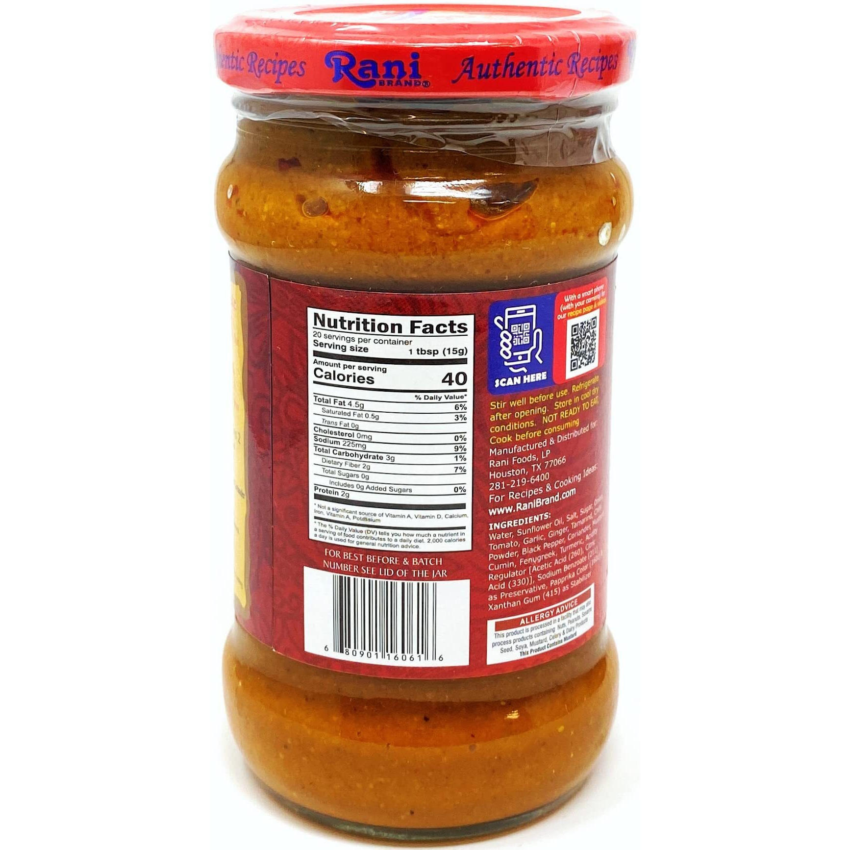 Rani Kebab Masala Paste for Meat Dishes 10.5oz (300g) Glass Jar, Pack of 5+1 FREE ~ No Colors, All Natural, NON-GMO, Vegan, Gluten Free, Indian Origin
