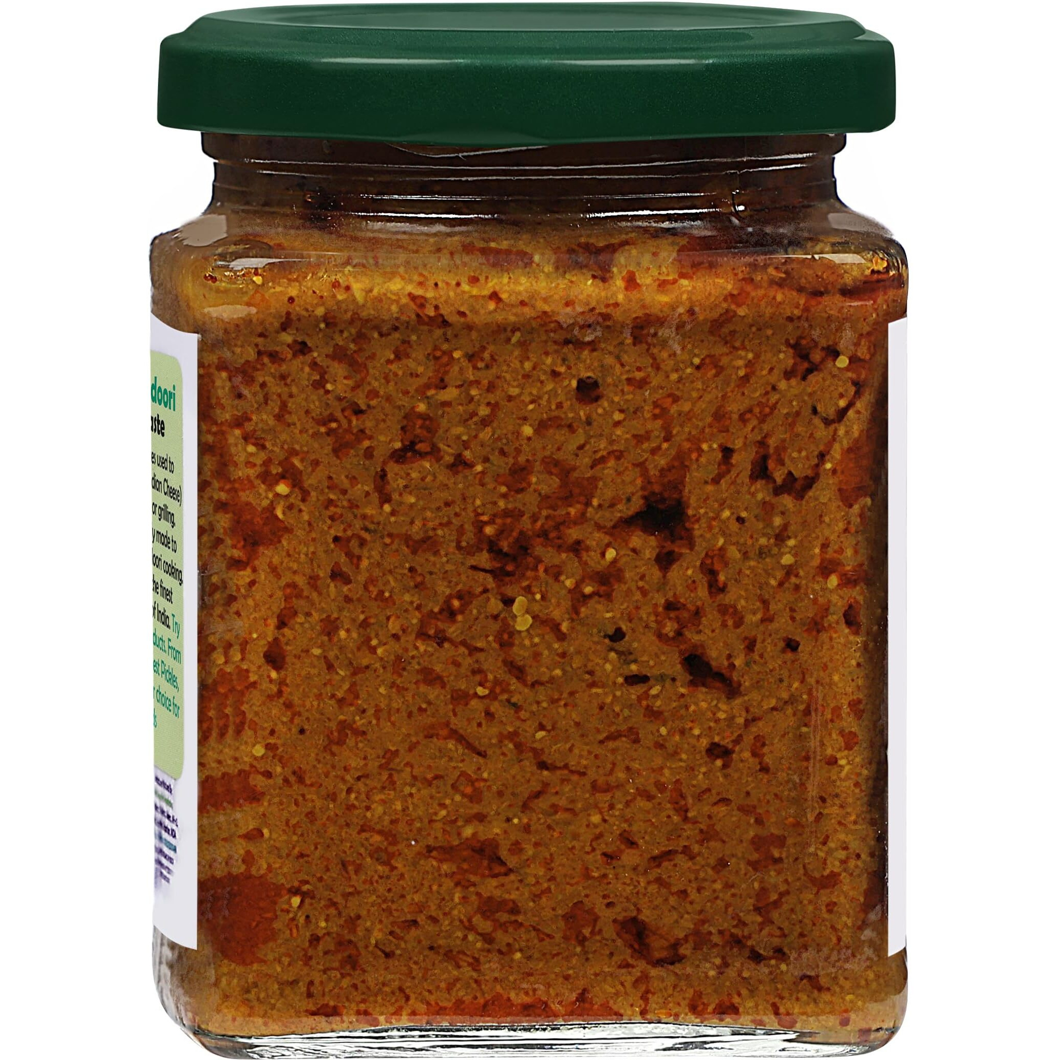 Rani Organic Tandoori Paste 8.8oz (250g) Glass Jar ~ For Tandoori Chicken, Chicken Tikka, Paneer Tikka, All Natural, NON-GMO, Vegan, Gluten Free, Indian Origin, USDA Certified Organic