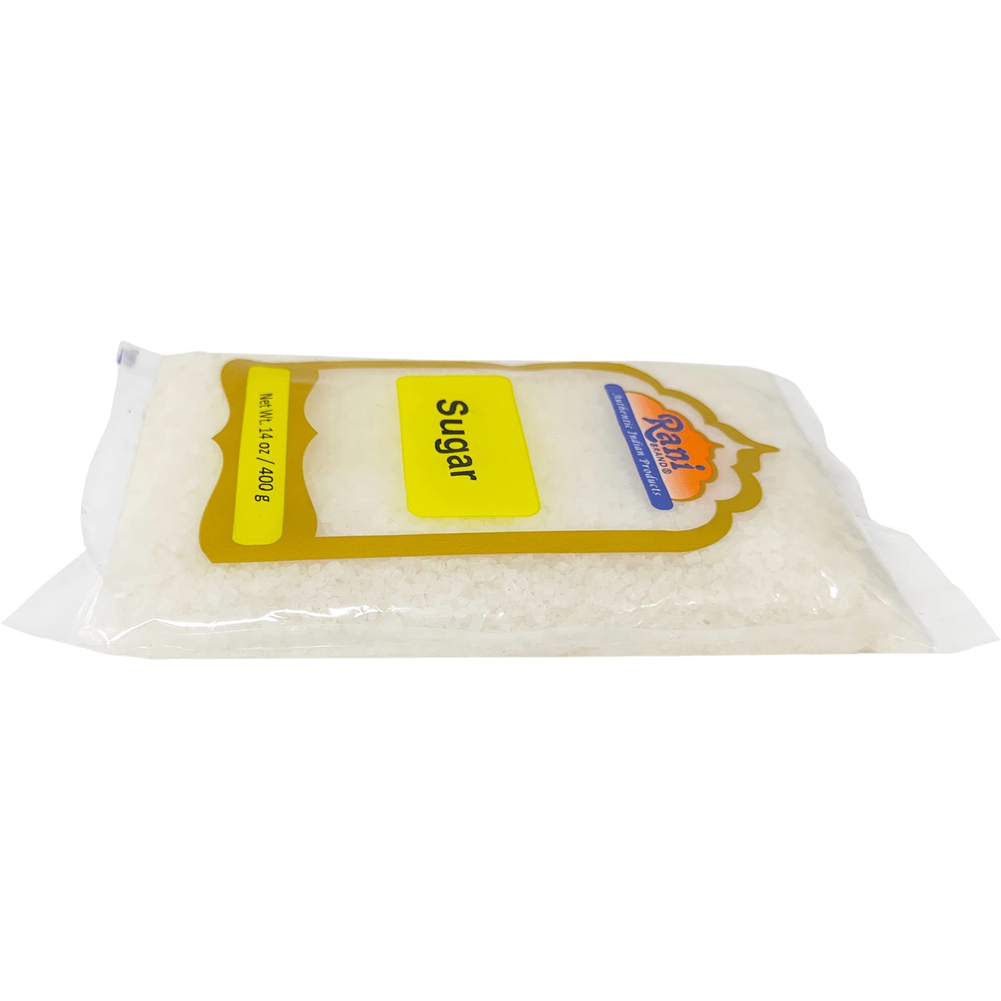 Rani Indian Sugar (Cheeni) 14oz (400g) ~ All Natural, Gluten Friendly, No Colors, Kosher, Vegan, Indian Origin