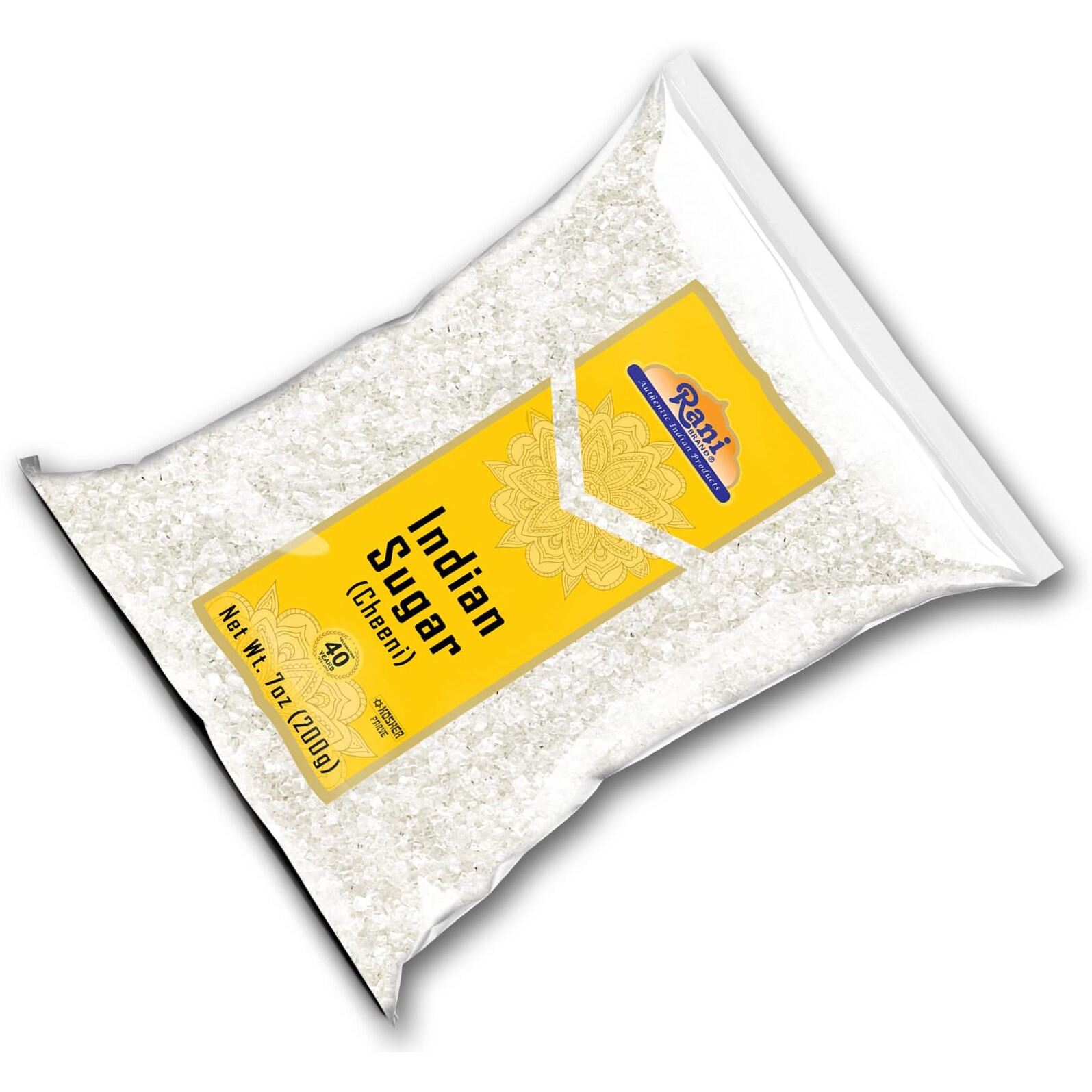 Rani Indian Sugar Khand (Khandsari) 7oz (200g) ~ All Natural, Gluten Friendly, Vegan, NON-GMO, Kosher, Indian Origin