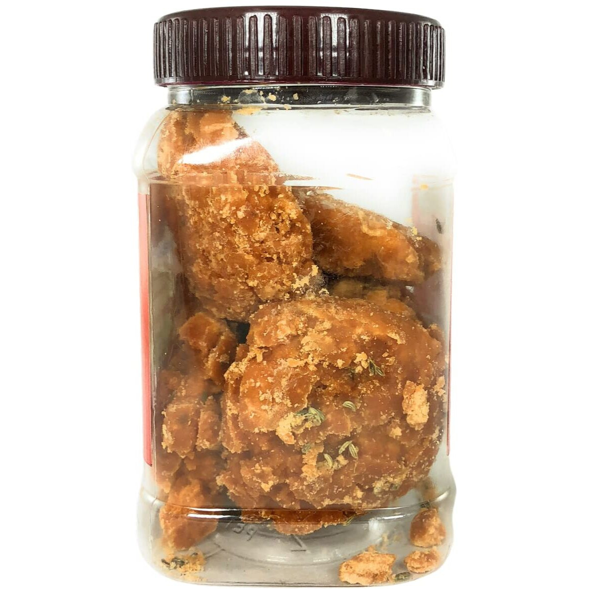 Rani Masala Gur (Jaggery) Indian Unrefined Raw Cane Sugar 17.5oz (1.1lbs) 500g PET Jar ~ Gluten Friendly, Vegan, NON-GMO, No Salt or fillers, Indian Product