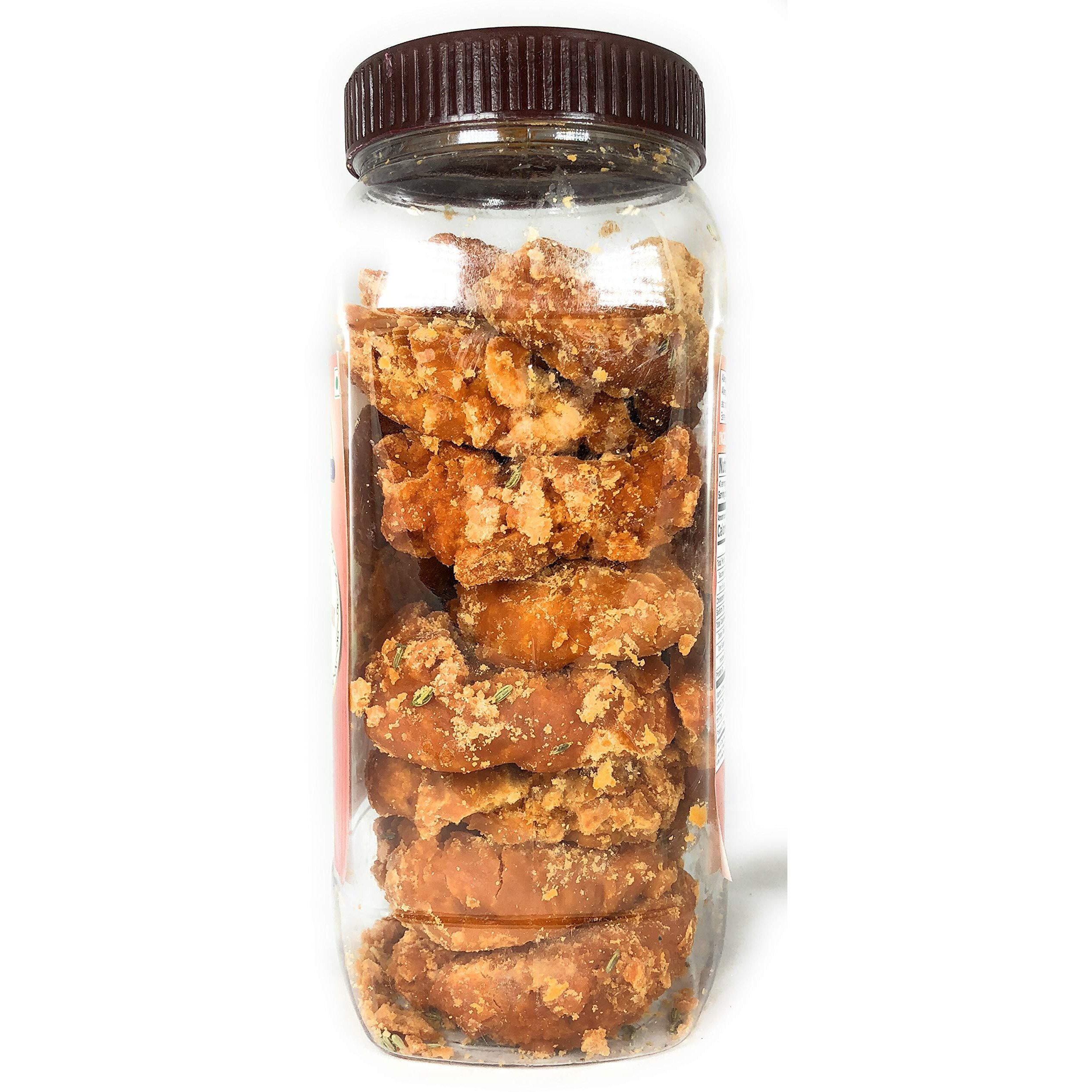 Rani Masala Gur (Jaggery) Indian Unrefined Raw Cane Sugar 35oz (2.2lbs) 1kg PET Jar ~ Gluten Friendly, Vegan, NON-GMO, No Salt or fillers, Indian Product