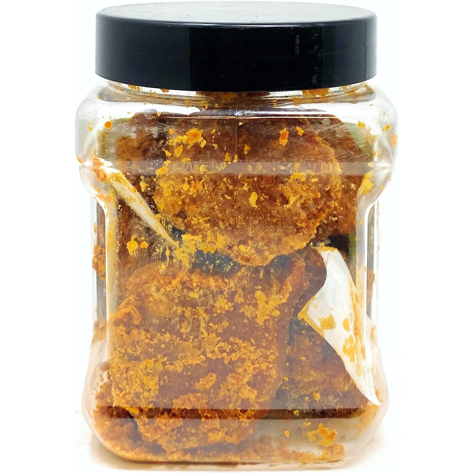 Rani Pan Jaggery (Gur) Indian Unrefined Raw Cane Sugar 17.5oz (1.1lbs) 500g PET Jar ~ Gluten Friendly, Vegan, NON-GMO, No Salt or fillers, Indian Product