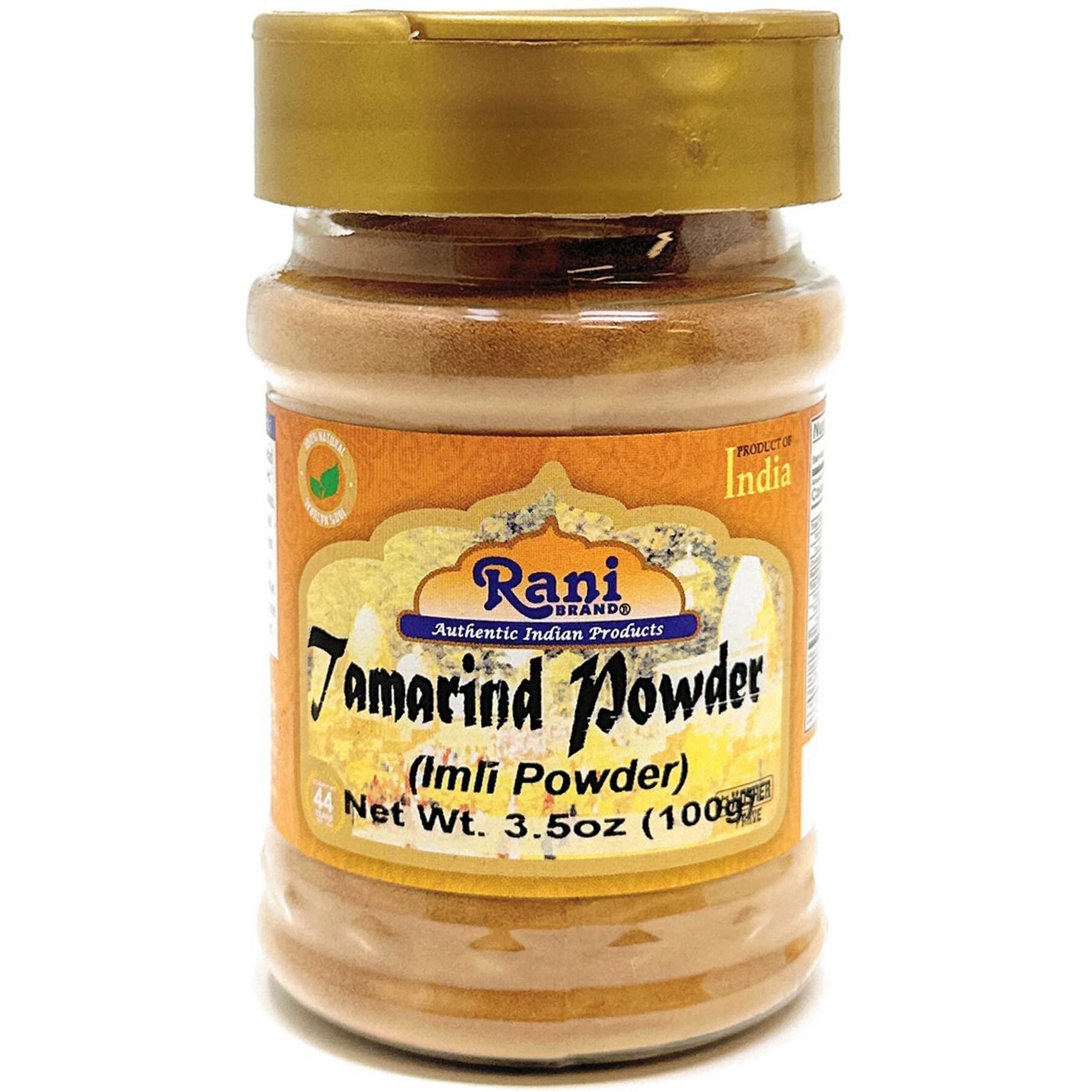 Rani Tamarind Powder (Imli) 3.5oz (100g) PET Jar ~ All Natural| No Added Sugar/Salt, Vegan, Gluten Friendly, Kosher, NON-GMO, Indian Origin (Size 3.5oz (100g))