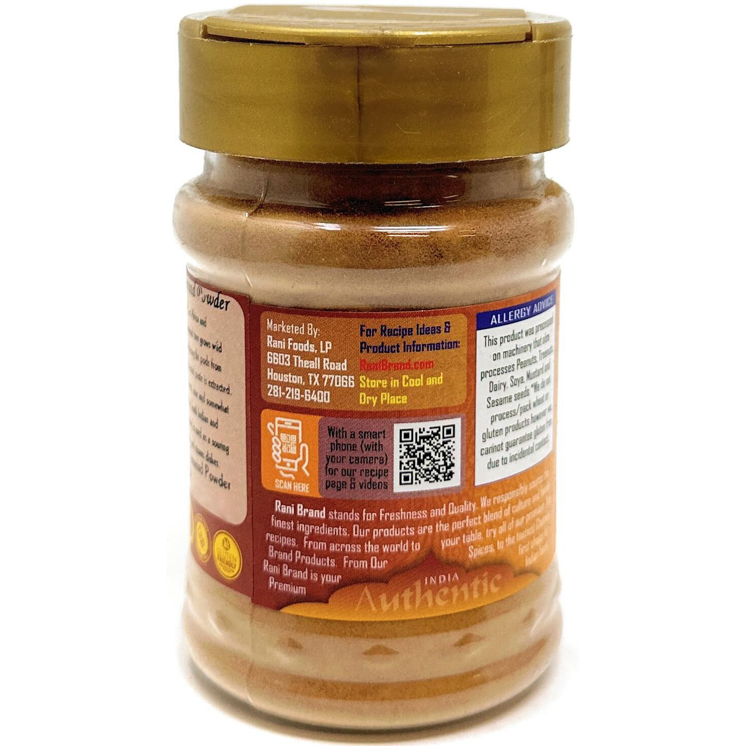 Rani Tamarind Powder (Imli) 3.5oz (100g) PET Jar ~ All Natural| No Added Sugar/Salt, Vegan, Gluten Friendly, Kosher, NON-GMO, Indian Origin (Size 3.5oz (100g))
